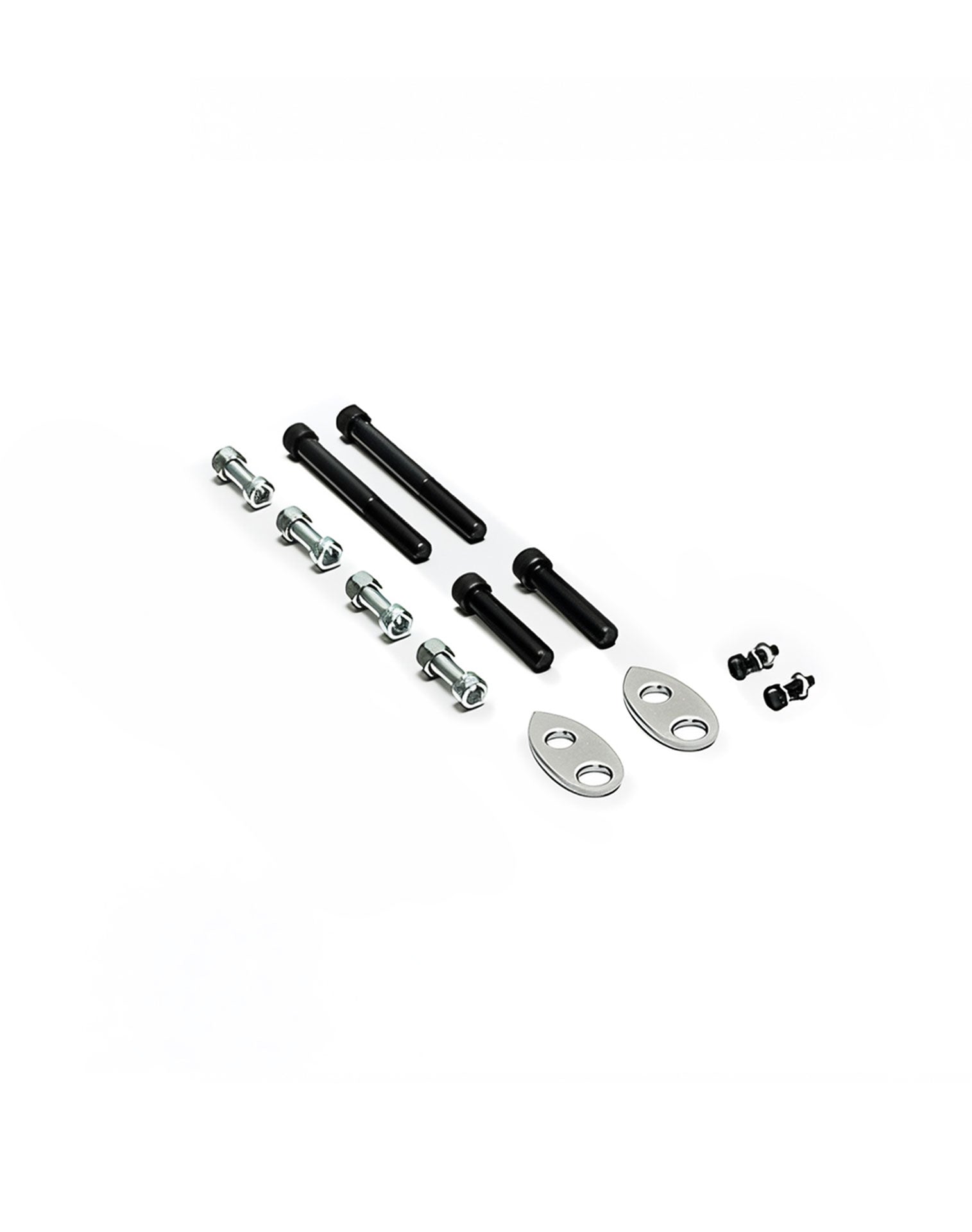 Viking Turn Signal & License Plate Relocation/ Extension Kit For Harley Dyna Wide Glide FXDWG/I Gloss Black Bolts