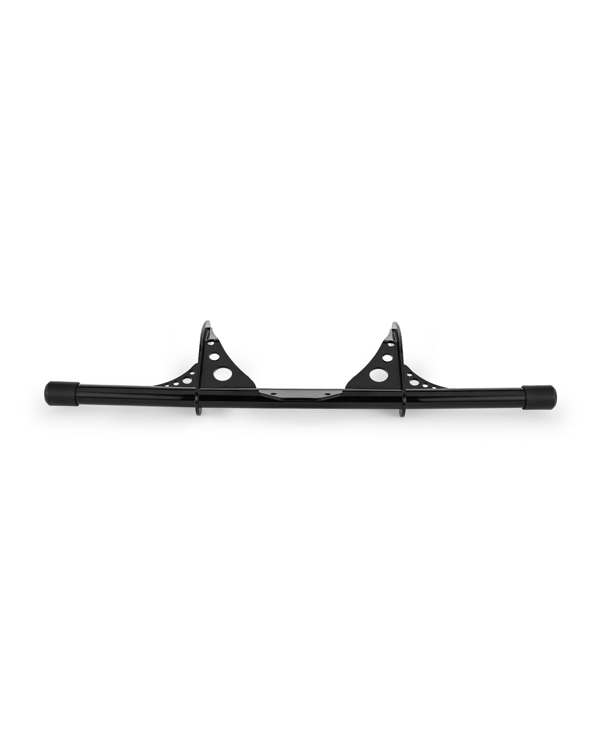 Viking Grimsteel Crash Bar/ Engine Guard for Harley Dyna Fat Bob FXDF/SE Gloss Black Back View