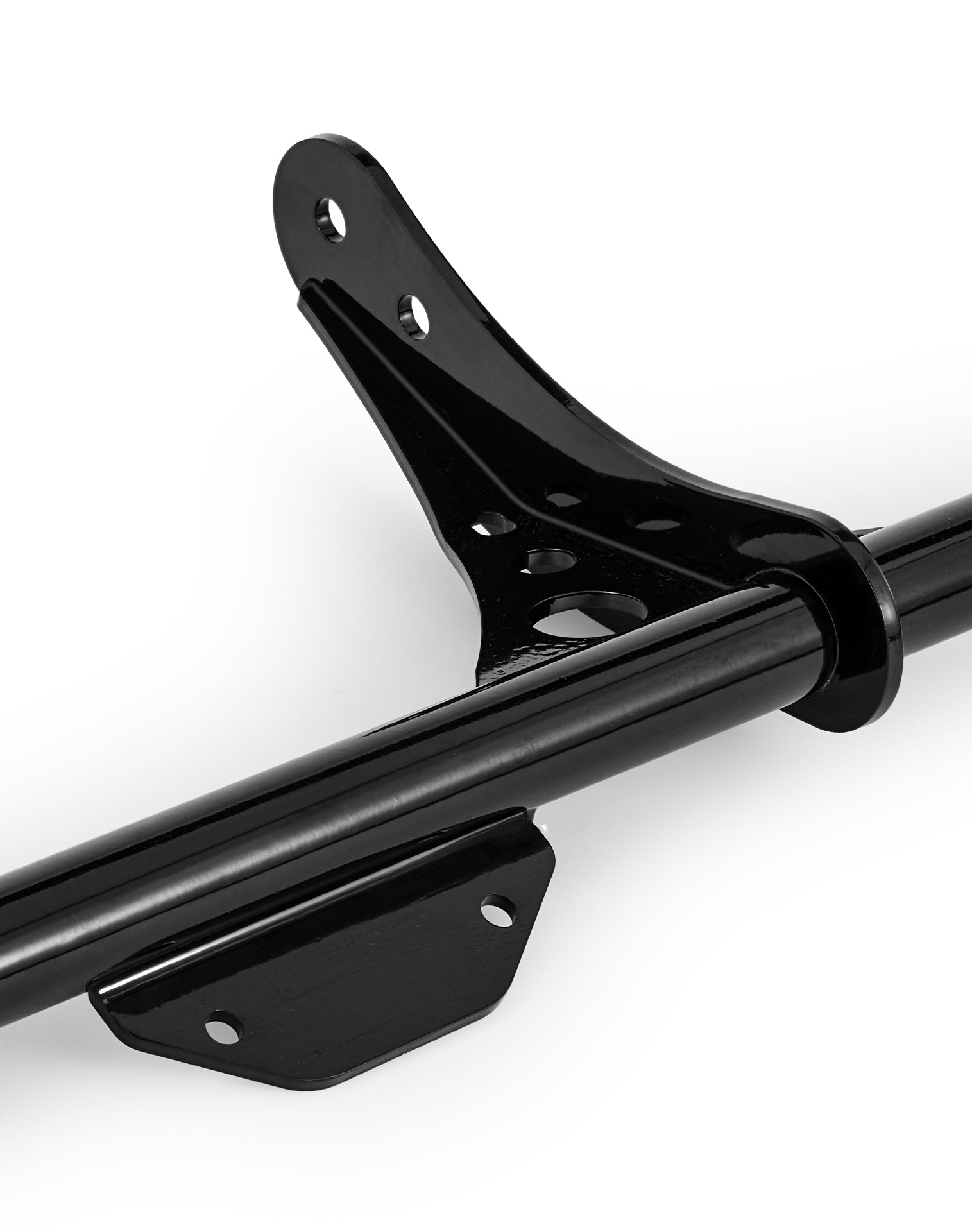 Viking Grimsteel Crash Bar/ Engine Guard for Harley Dyna Fat Bob FXDF/SE Gloss Black Close Up