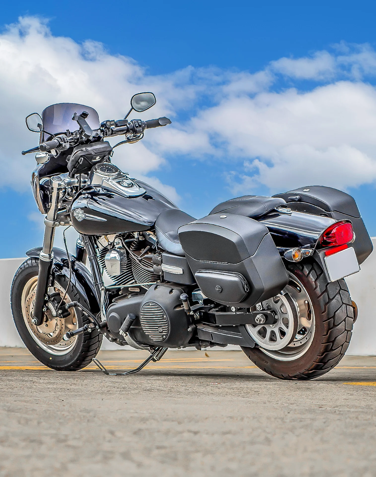 Harley Davidson Dyna Fat Bob FXDF/SE Saddlebags