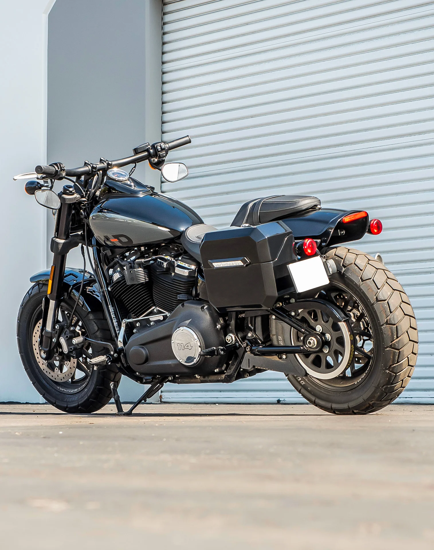 Harley Davidson Softail Fat Bob FXFB/S Saddlebags vertical