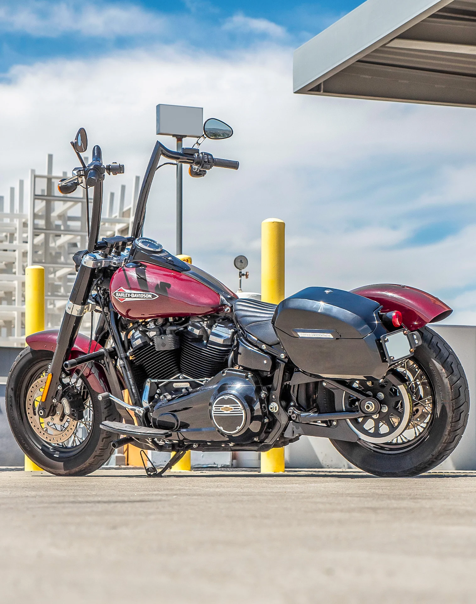 Harley Davidson Softail Slim FLSL Saddle Bags - 2018 & Later