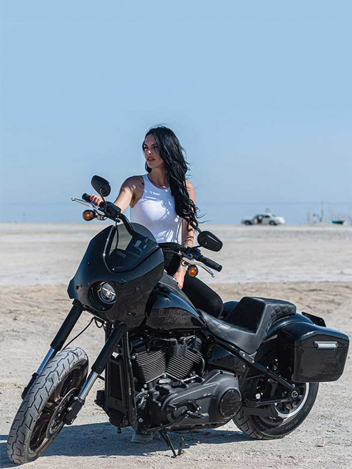 Handlebars for Harley Davidson Softail Sport Glide verticle