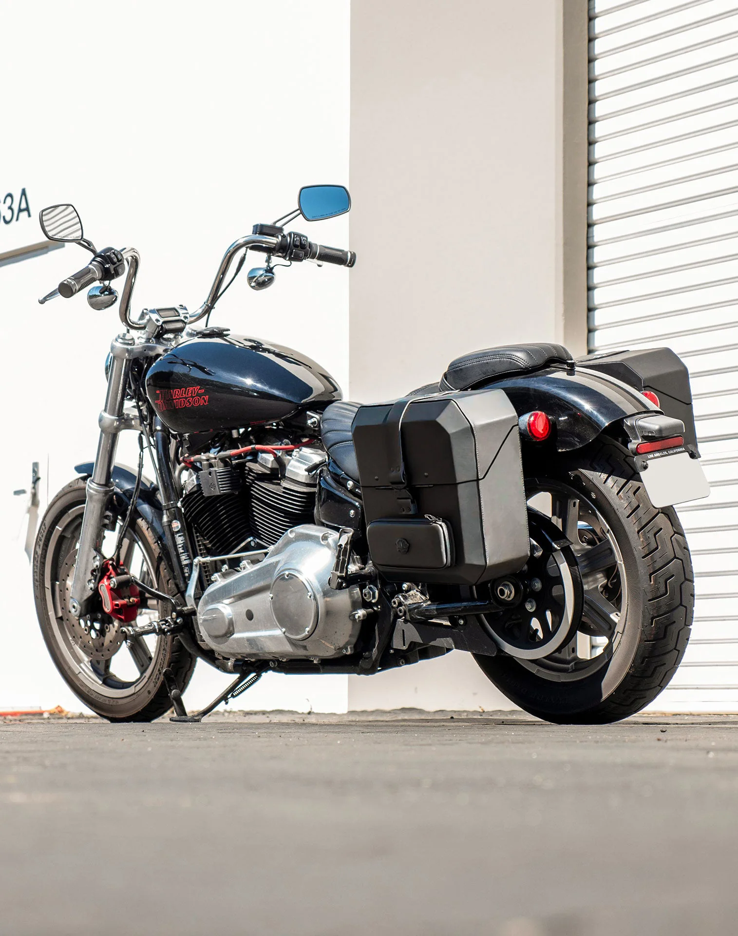 Harley Davidson Softail Standard FXST Saddle Bags - 2018 & Later Vertical