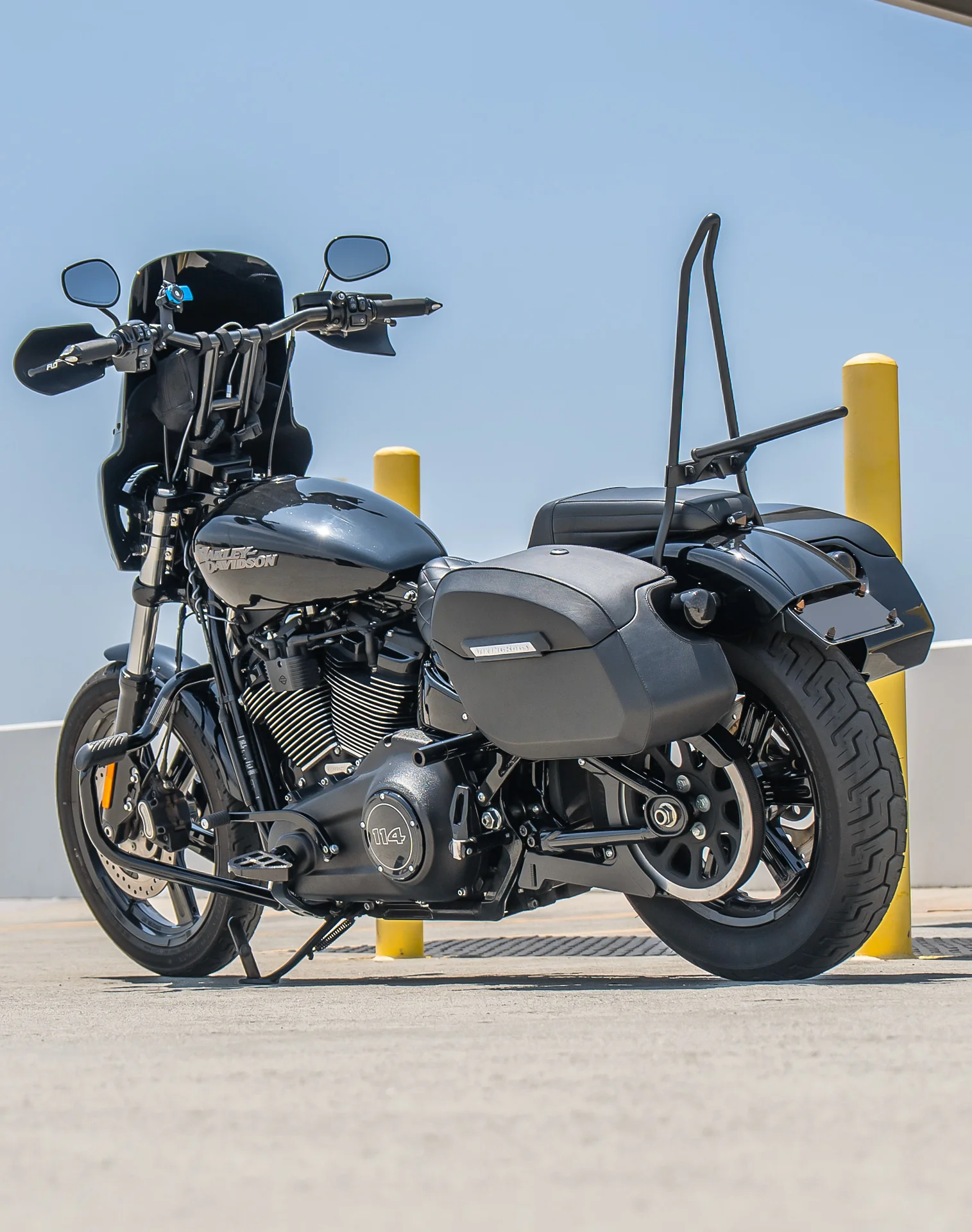 Harley Davidson Softail Street Bob FXBB Saddlebags - 2018 & Later