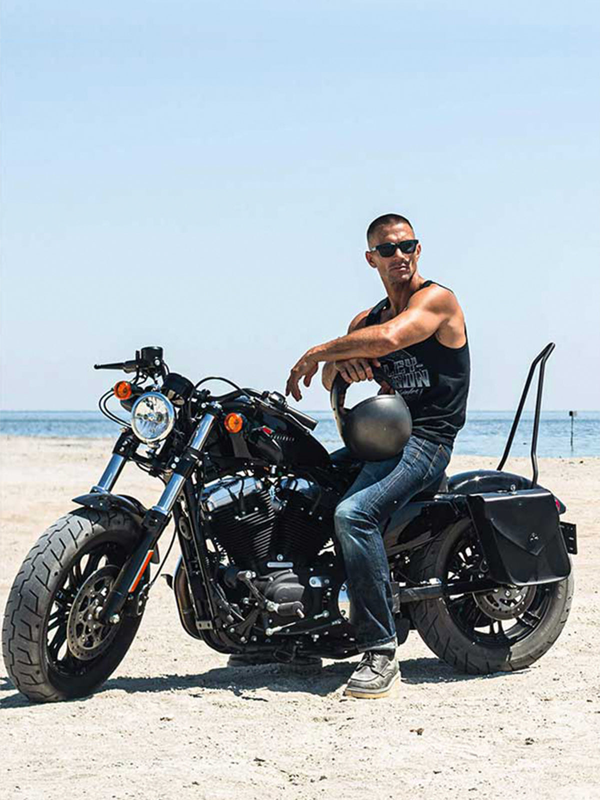 Handlebars for Harley Davidson Sportster 1200 Iron vertical