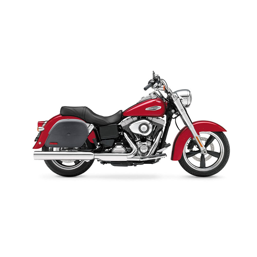 saddlebags for harley dyna switchback fld motorcycles