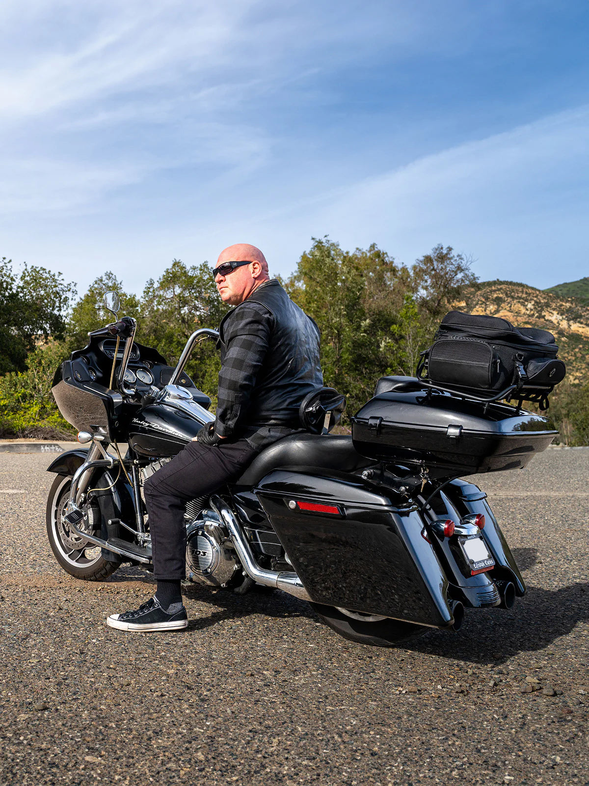 Harley Touring Electra Glide FLHTC/I 2009-13 All Motorcycle Luggage Bags, Parts & Accessories By Bike Vert