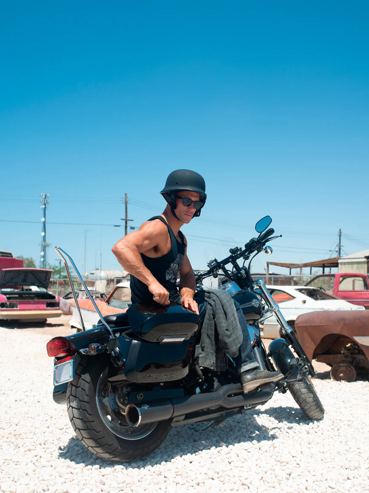 Harley Softail Night Train FXSTB/I All Motorcycle Luggage Bags, Parts & Accessories By Bike Vert