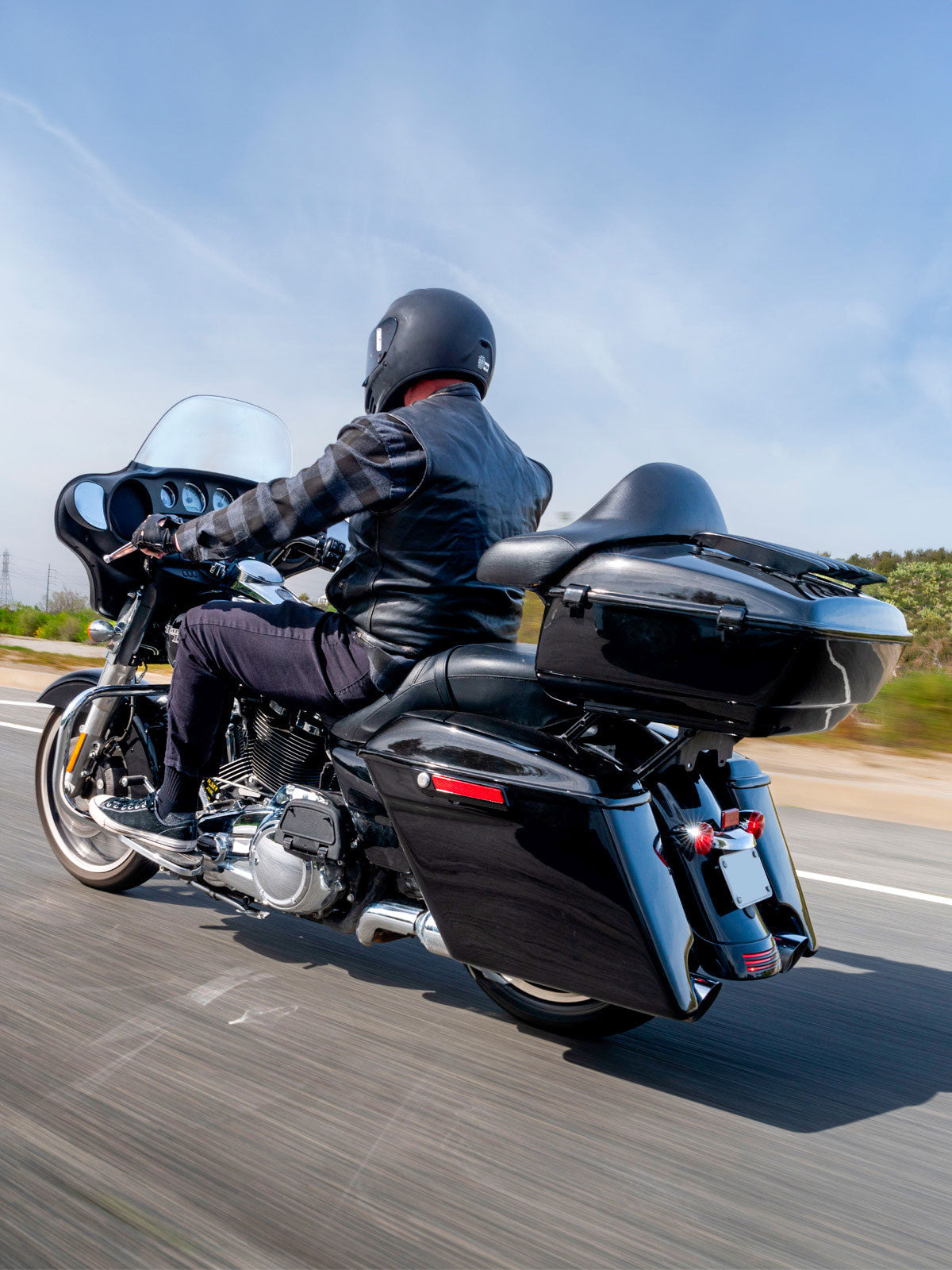 Harley Touring Electra Glide FLHTC/I 2014+ All Motorcycle Luggage Bags, Parts & Accessories By Bike Mob Banner