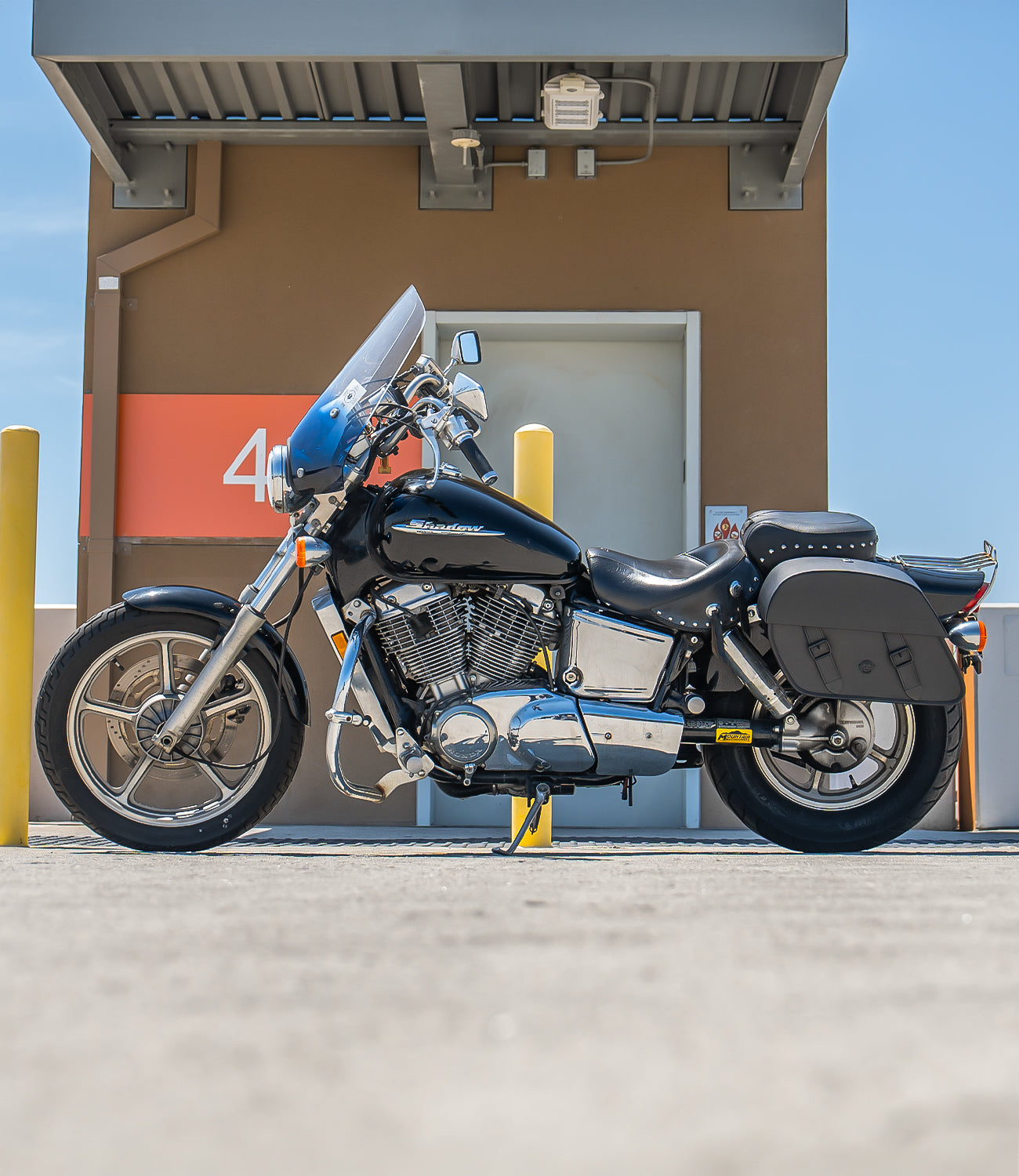 Honda Shadow 1100 Spirit Saddlebags