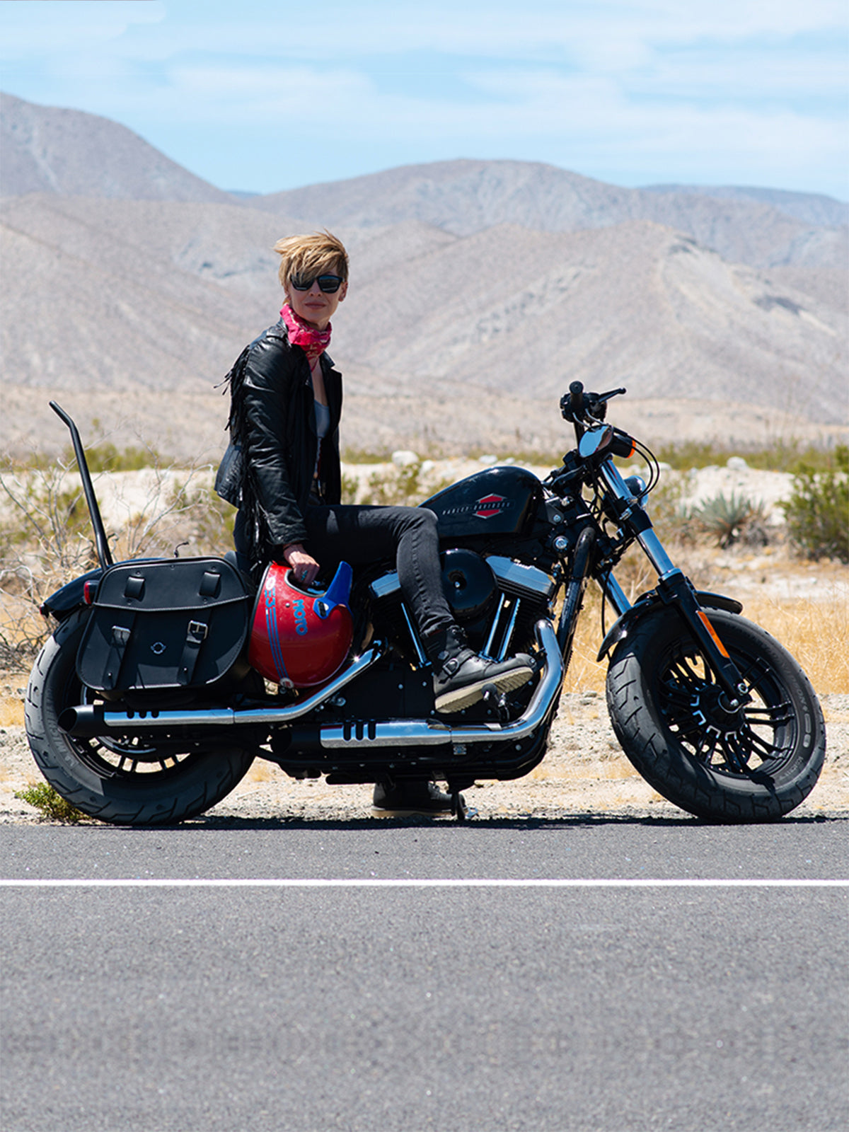 Saddlebags for Honda VTX 1300 R Retro Mobile Banner