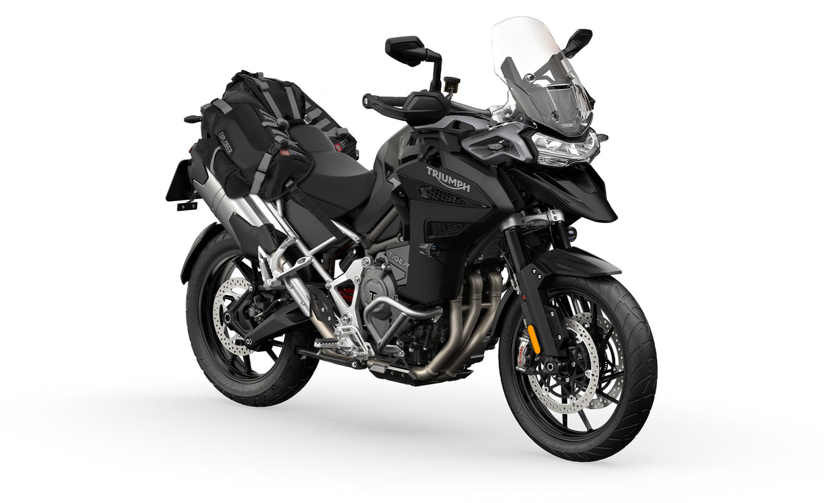 Viking Odyssey 40L Triumph ADV Touring Luggage System on Bike @expand