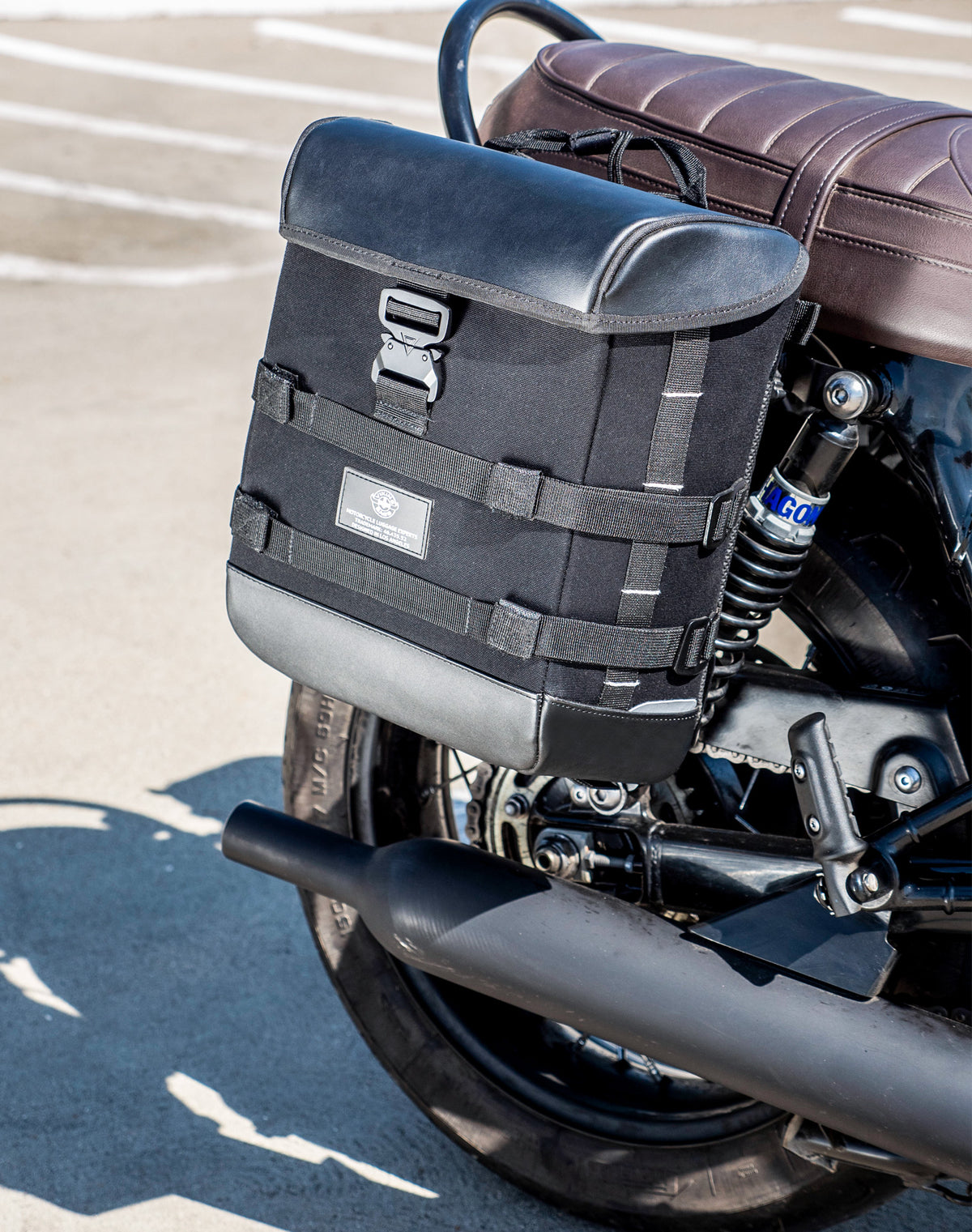 30L - Incognito Quick-Mount Medium Triumph Bonneville T100 Motorcycle Saddlebags