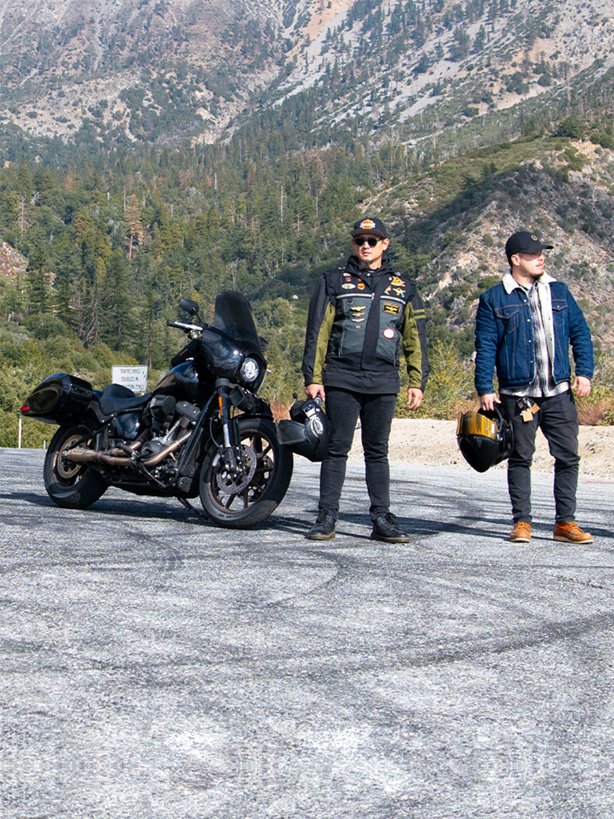 Saddlebags for Indian Springfield Darkhorse mobile