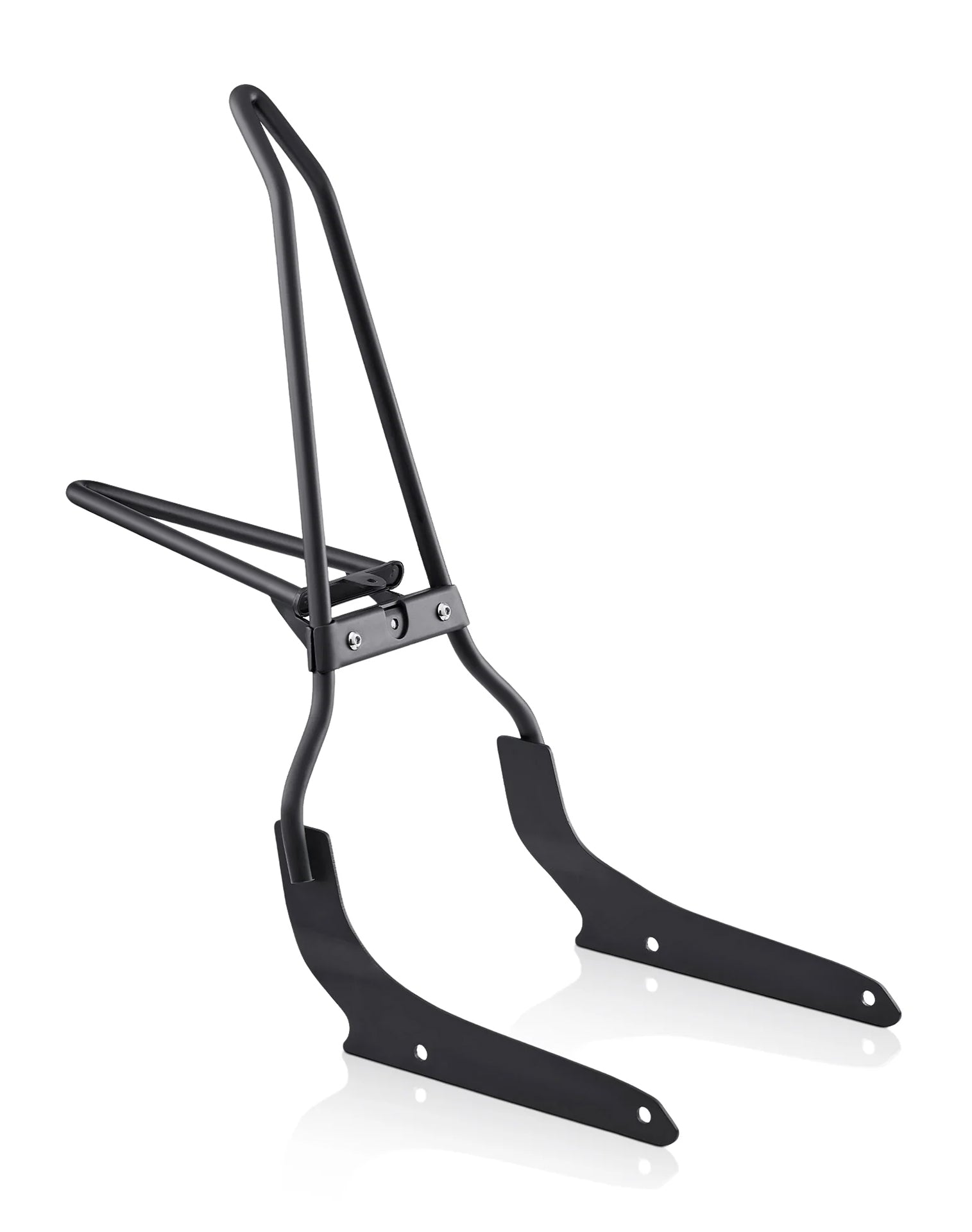 Iron Born 25" Sissy Bar with Foldable Luggage Rack for Honda Shadow 750 Phantom Matte Black Main View