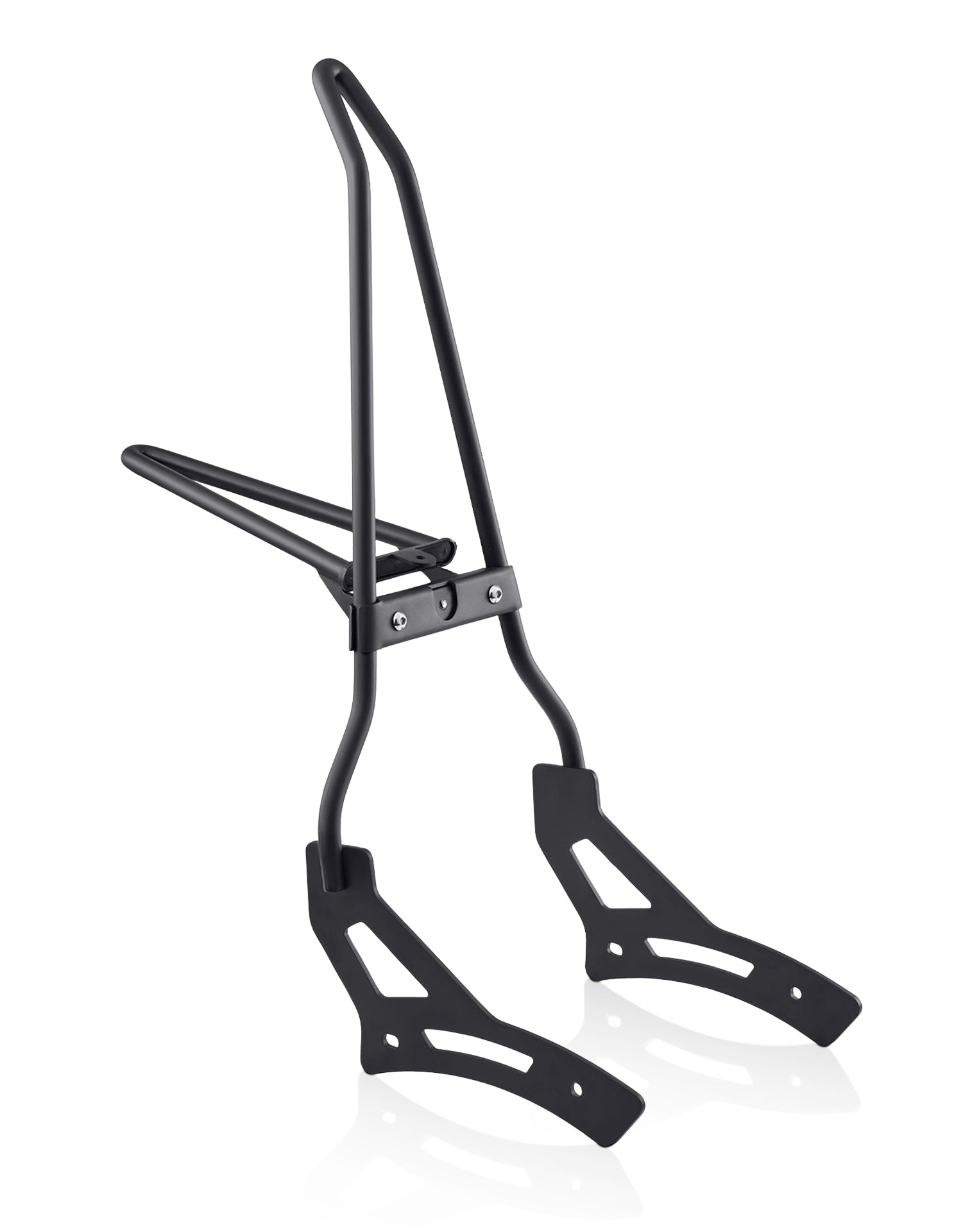 Iron Born Blade 25" Sissy Bar with Foldable Luggage Rack for Honda Rebel 1100 CMX1100 Matte Black Main View