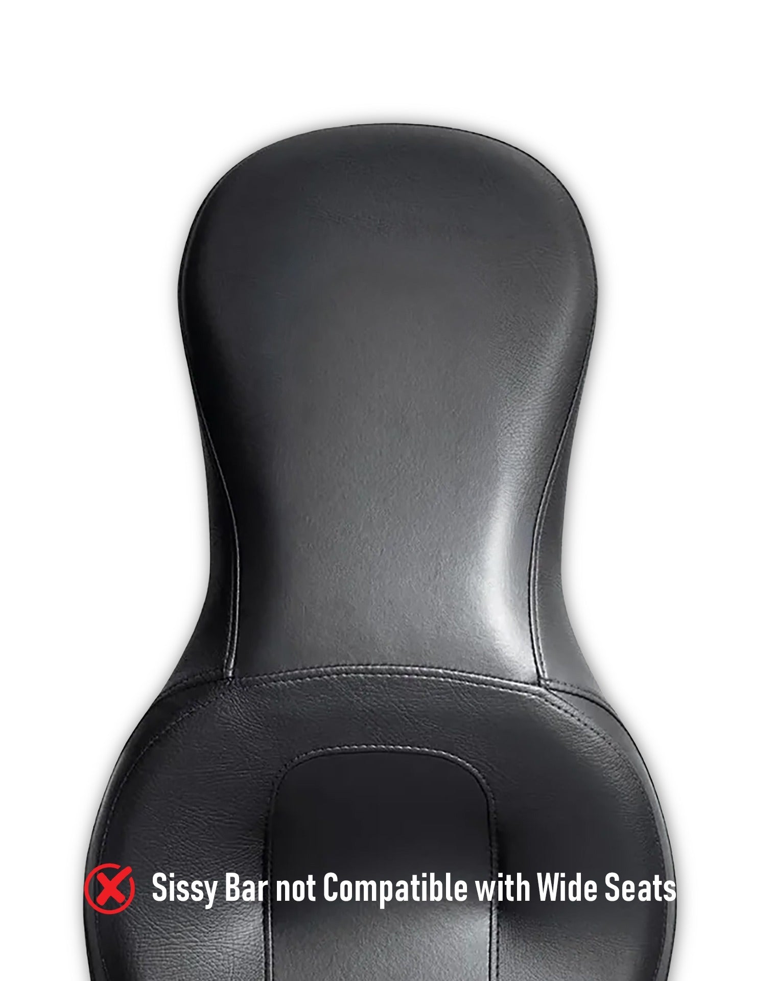 Iron Born Blade 25" Sissy Bar with Foldable Luggage Rack for Harley Softail Low Rider Matte Black