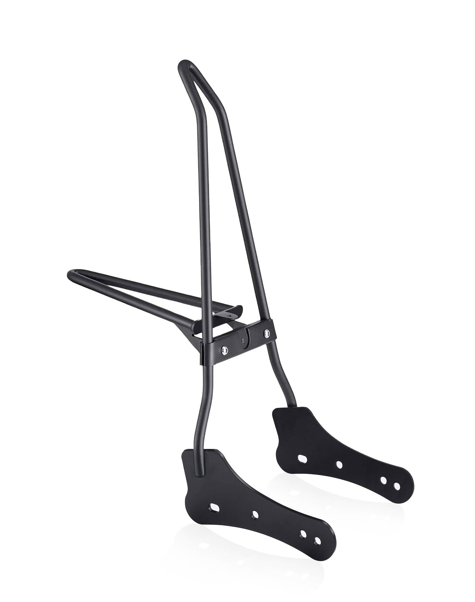 Iron Born Blade 25" Sissy Bar with Foldable Luggage Rack for Kawasaki Vulcan S Matte Black Main View