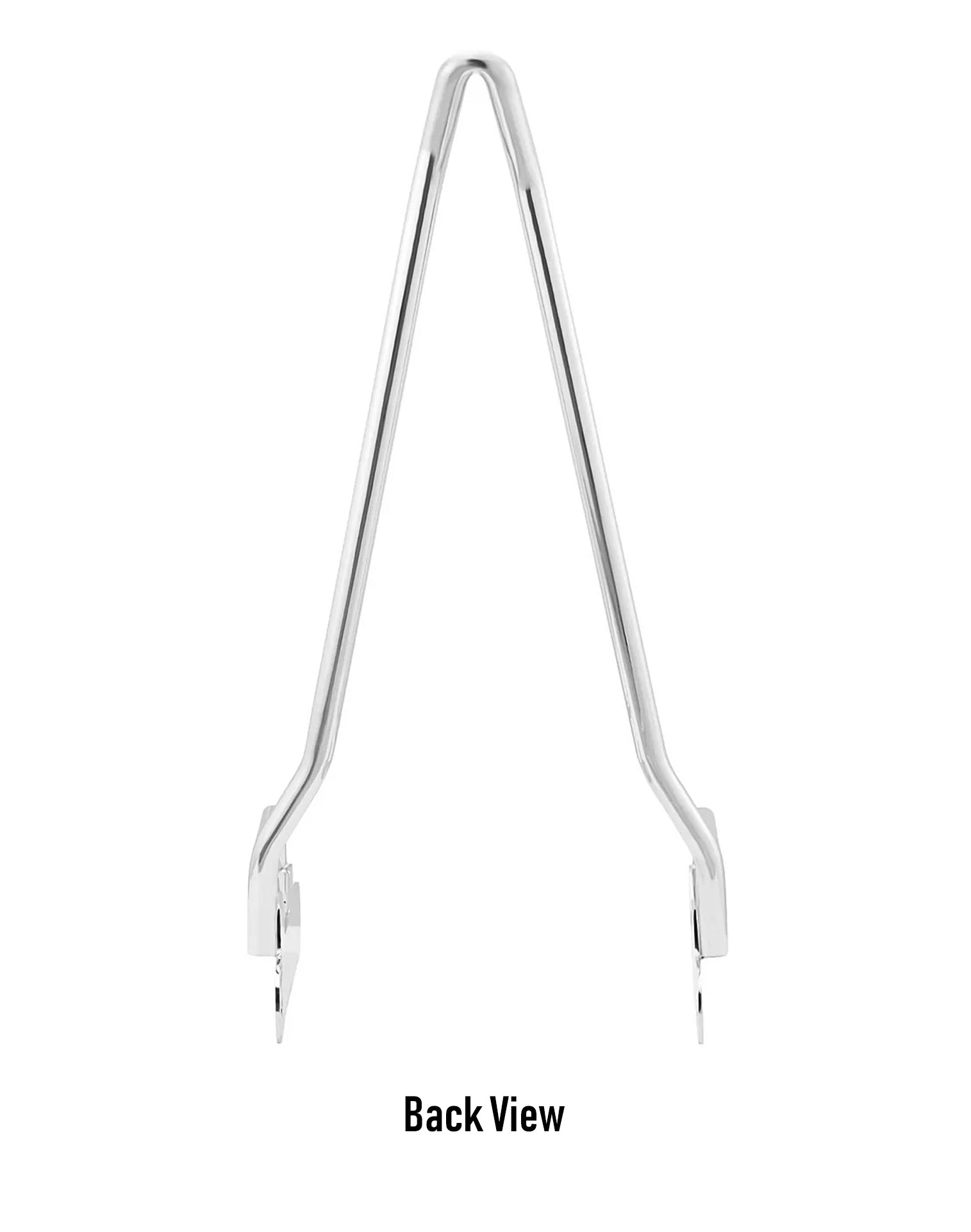 Iron Born Blade 25" Sissy Bar for Harley Dyna Street Bob FXDB Chrome Back View
