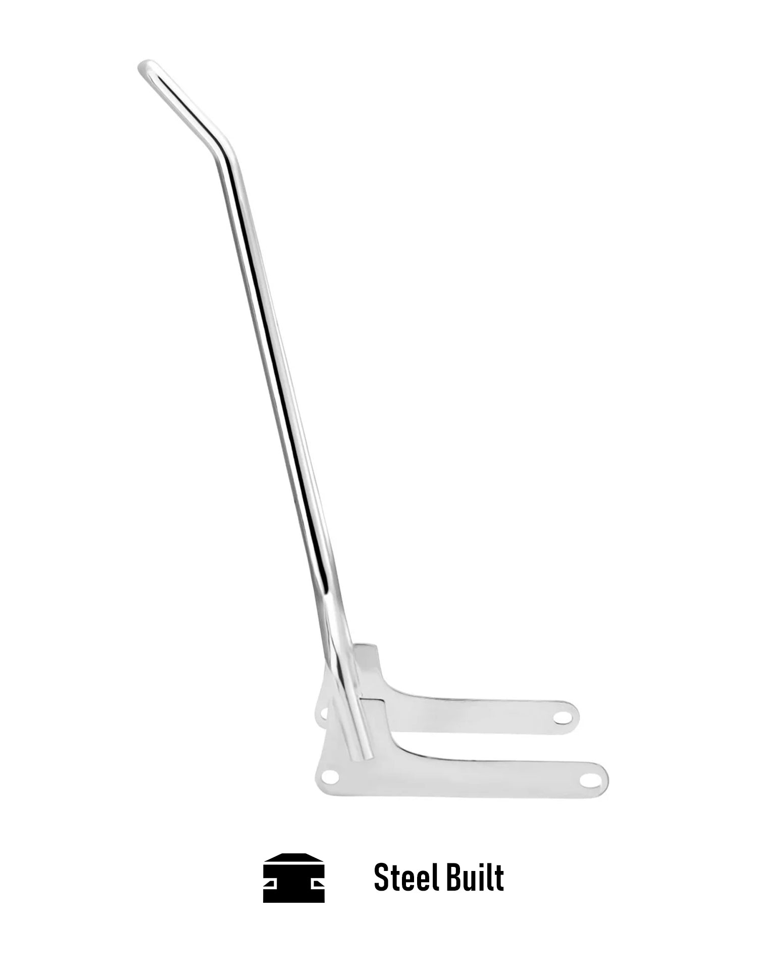 Iron Born Blade 25" Sissy Bar for Harley Softail Fat Bob Chrome Steel Built