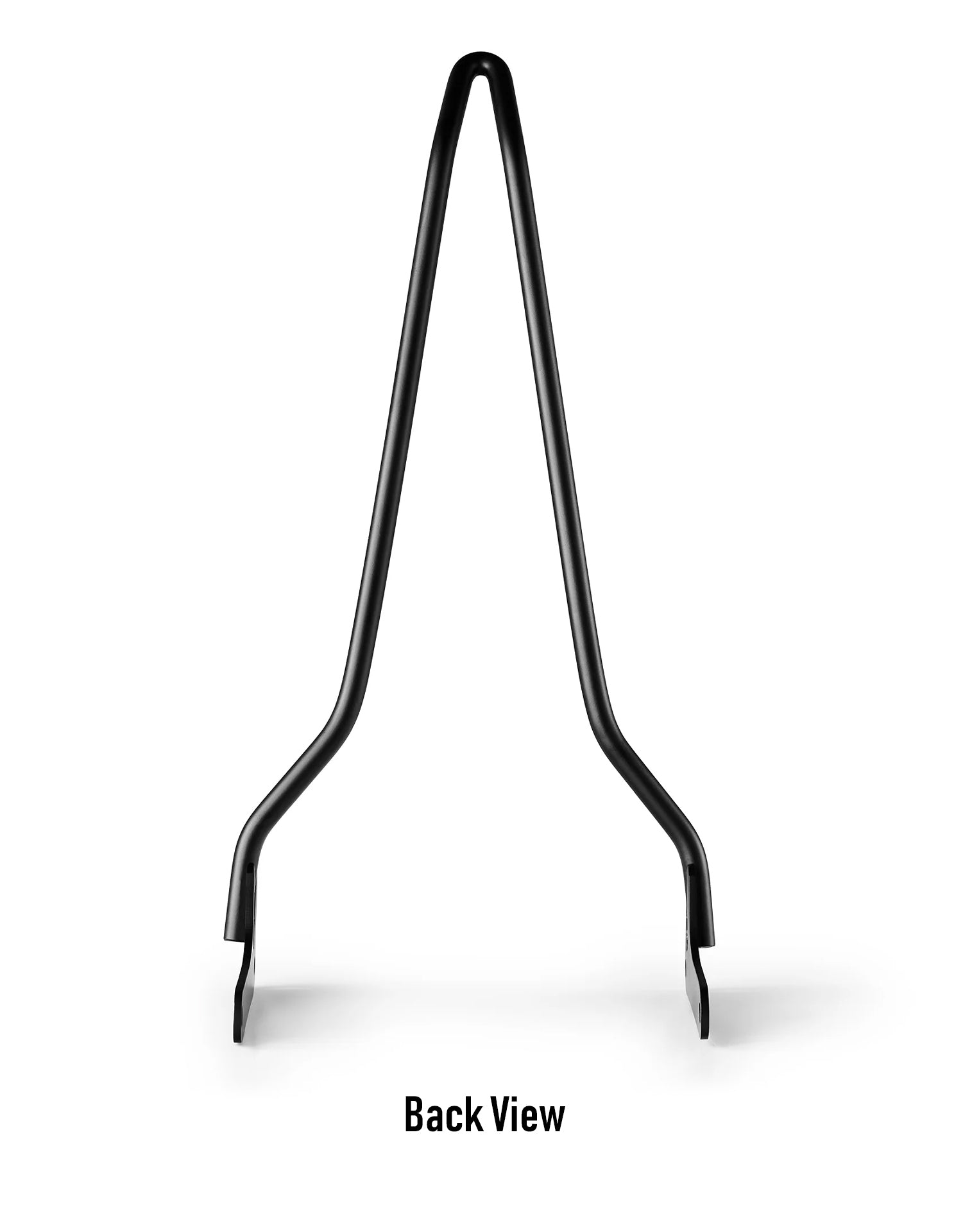 Iron Born Blade 25" Sissy Bar for Harley Softail Low Rider Matte Black Back View