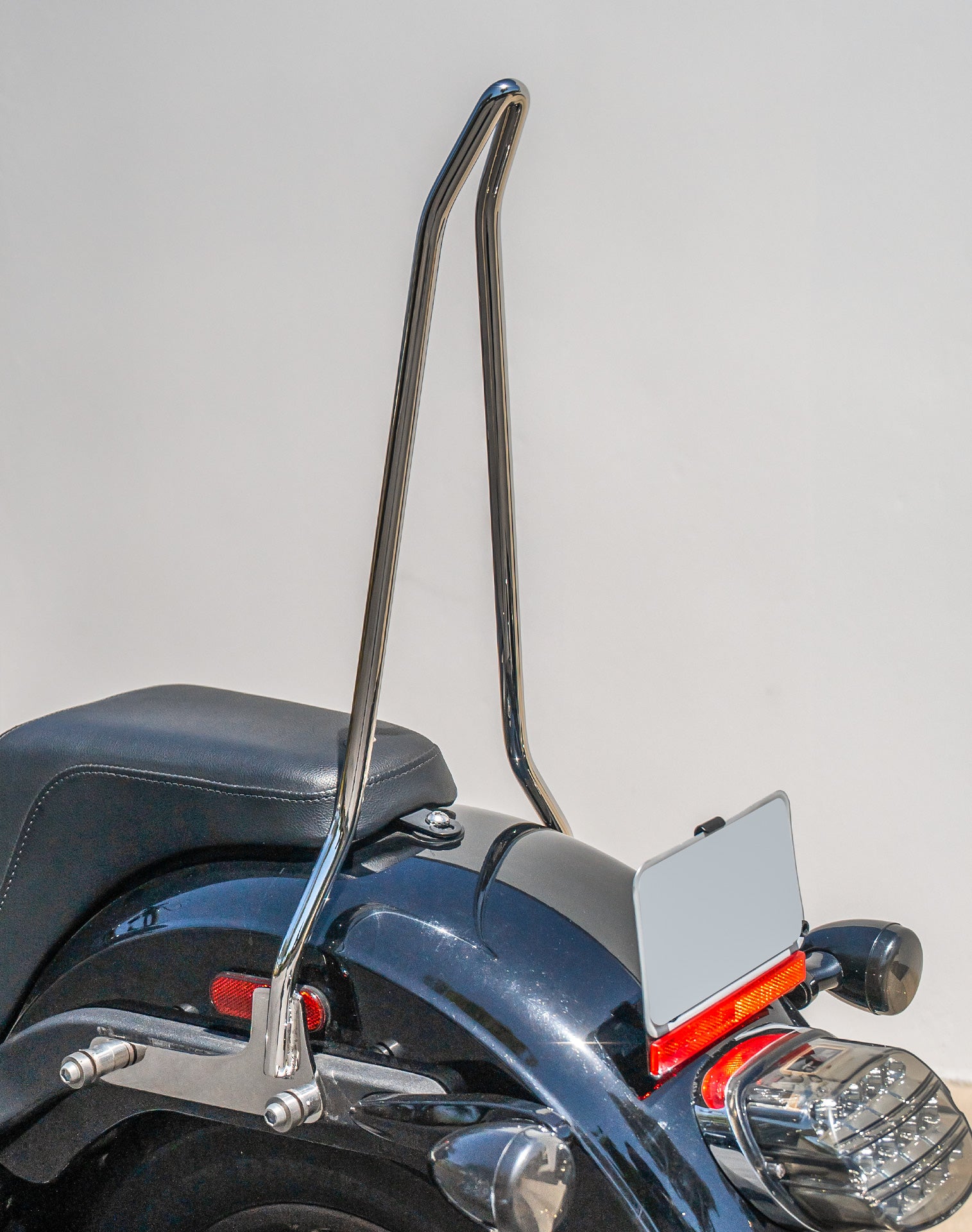 Iron Born Blade 25" Sissy Bar for Harley Softail Low Rider S FXLRS Chrome v4