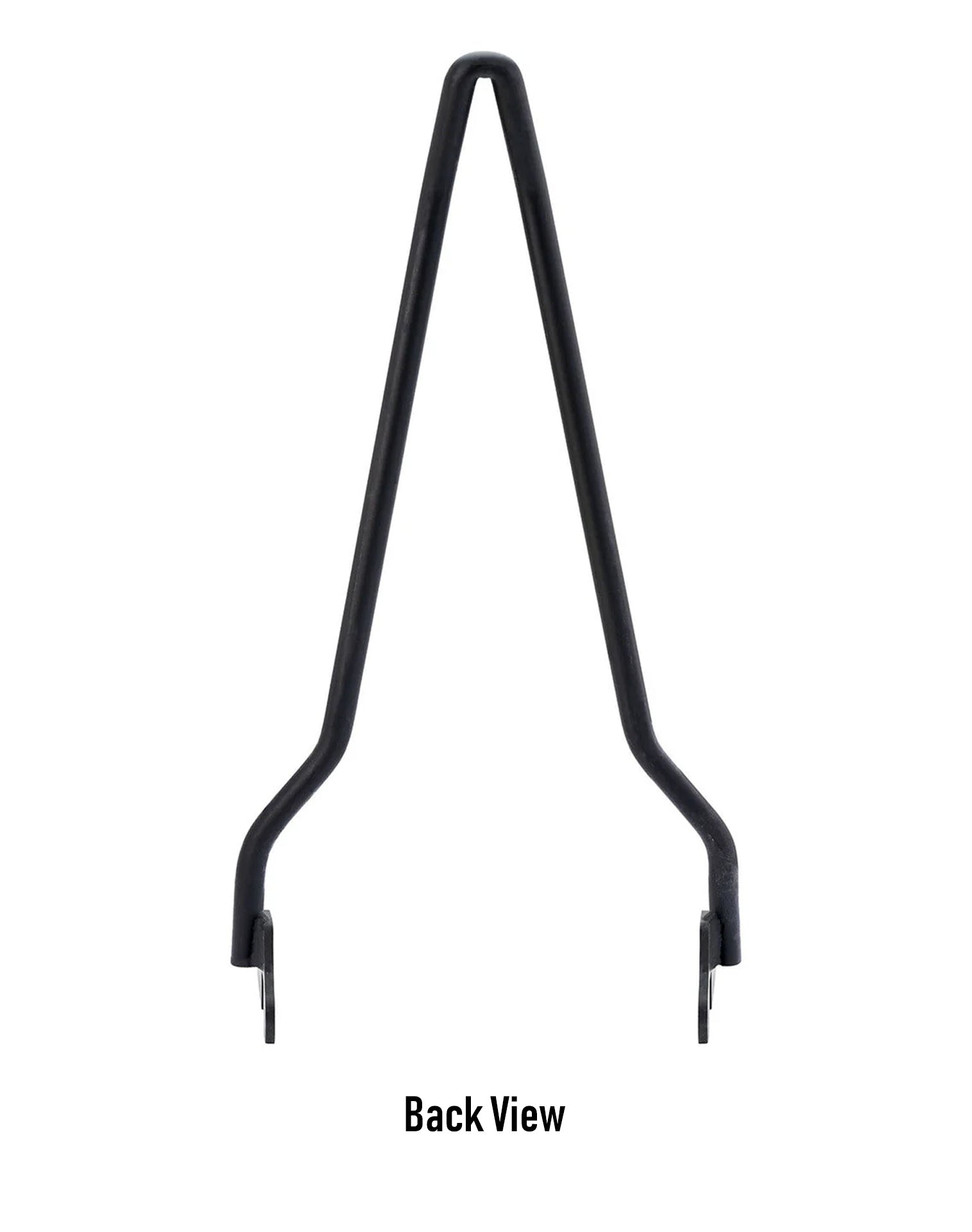 Iron Born Blade 25" Sissy Bar for Harley Softail Standard FXST Matte Black Back View