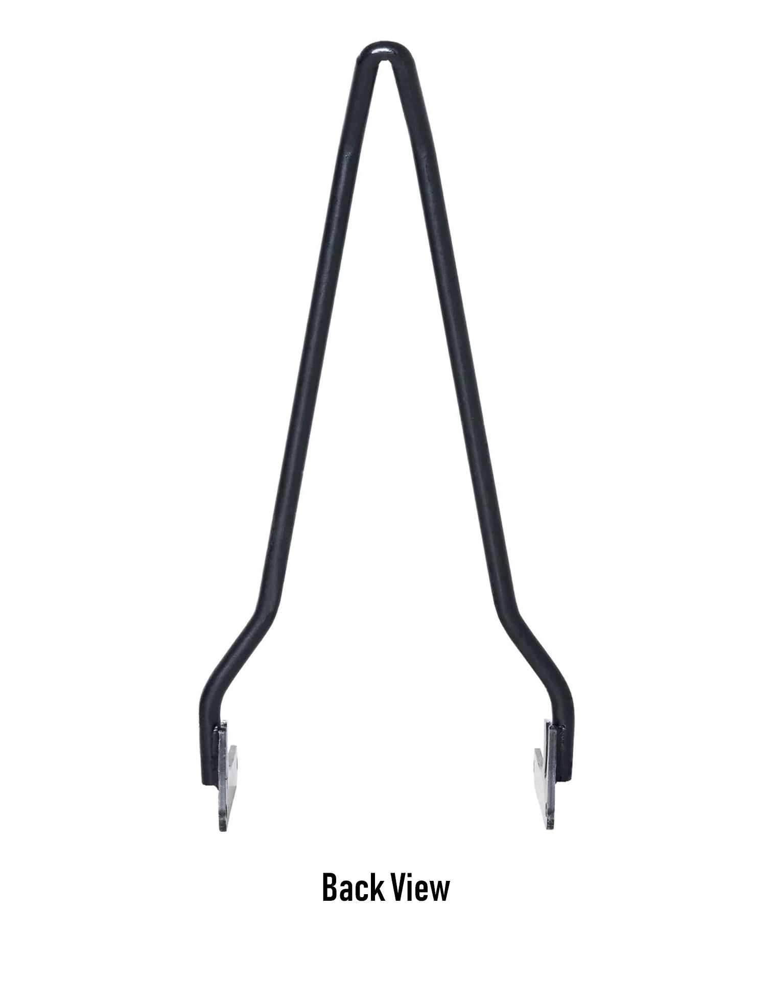 Iron Born Blade 25" Sissy Bar for Harley Sportster 1200 Custom XL1200C Matte Black Back View