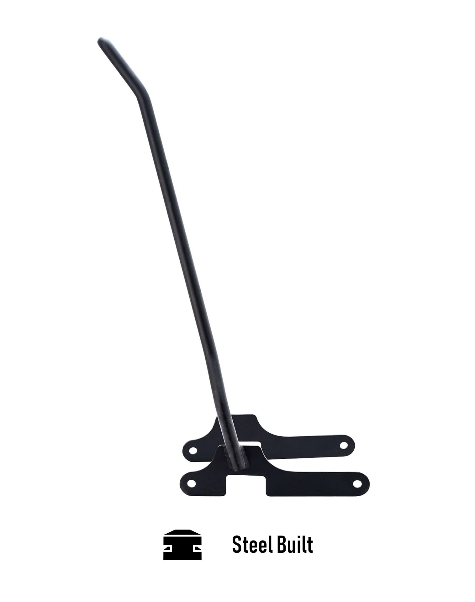 Iron Born Blade 25" Sissy Bar for Harley Sportster 883 Custom XL883C Matte Black Steel Built