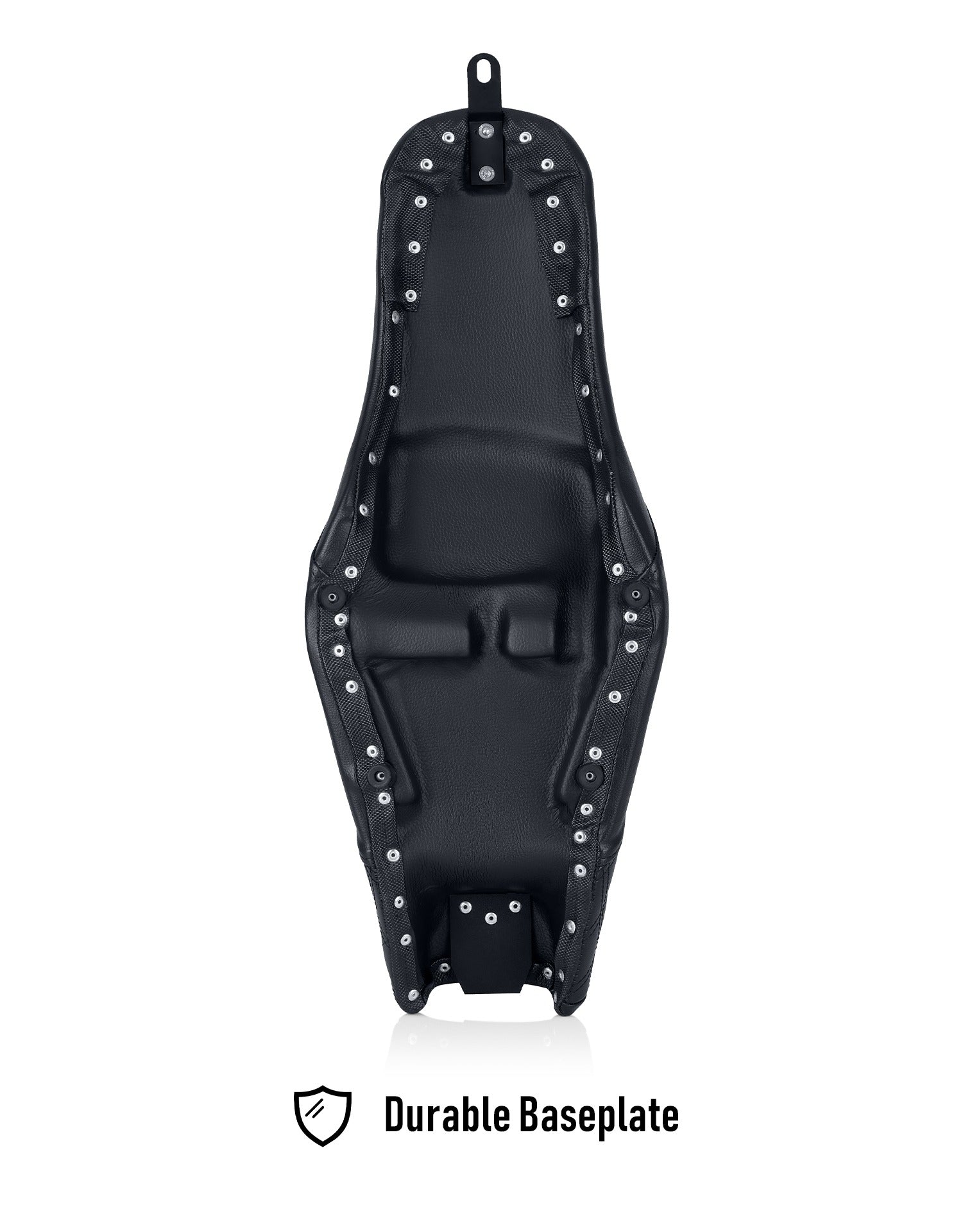 Iron Born Diamond Stitch 2-Up Seat For Harley Sportster 1200 Nightster XL1200N Black Durable Baseplate