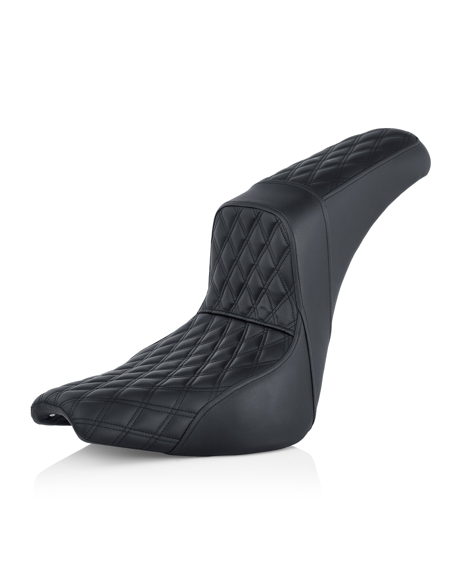 Iron Born Diamond Stitch 2-Up Seat for 2018+ Harley Softail Street Bob FXBB