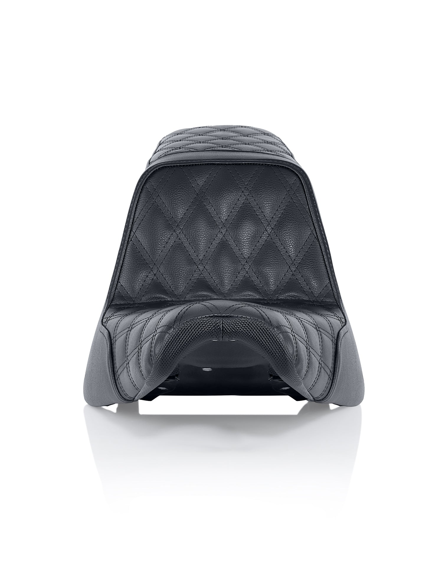 Iron Born Diamond Stitch Yamaha Bolt 2-Up Seat Black