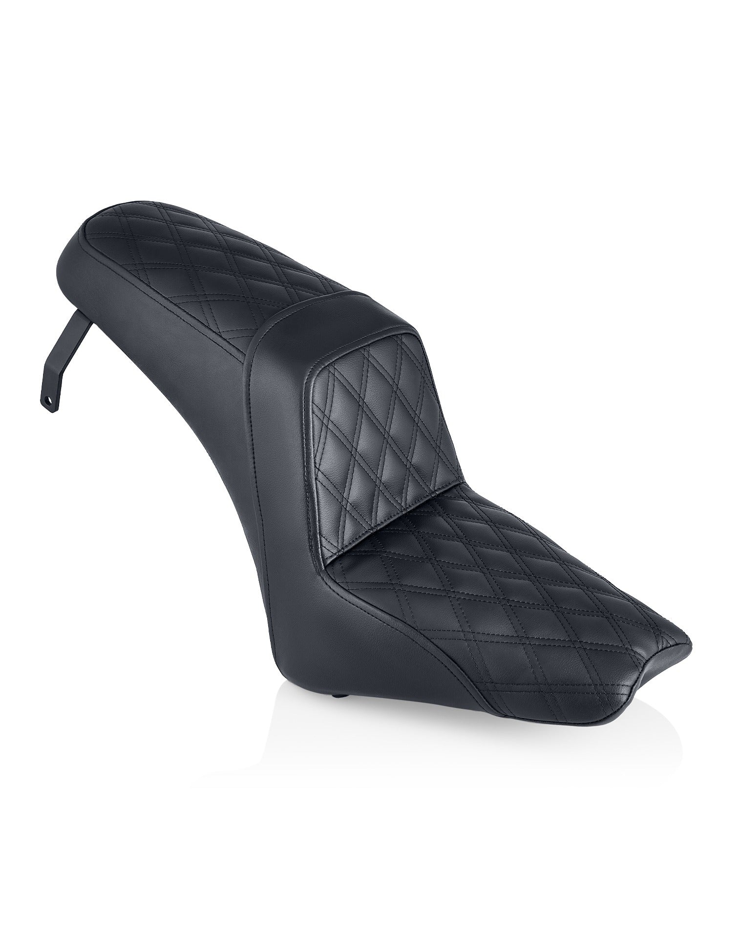 Iron Born Diamond Stitch Indian Scout Rogue Sixty 2-Up Seat Black Main View