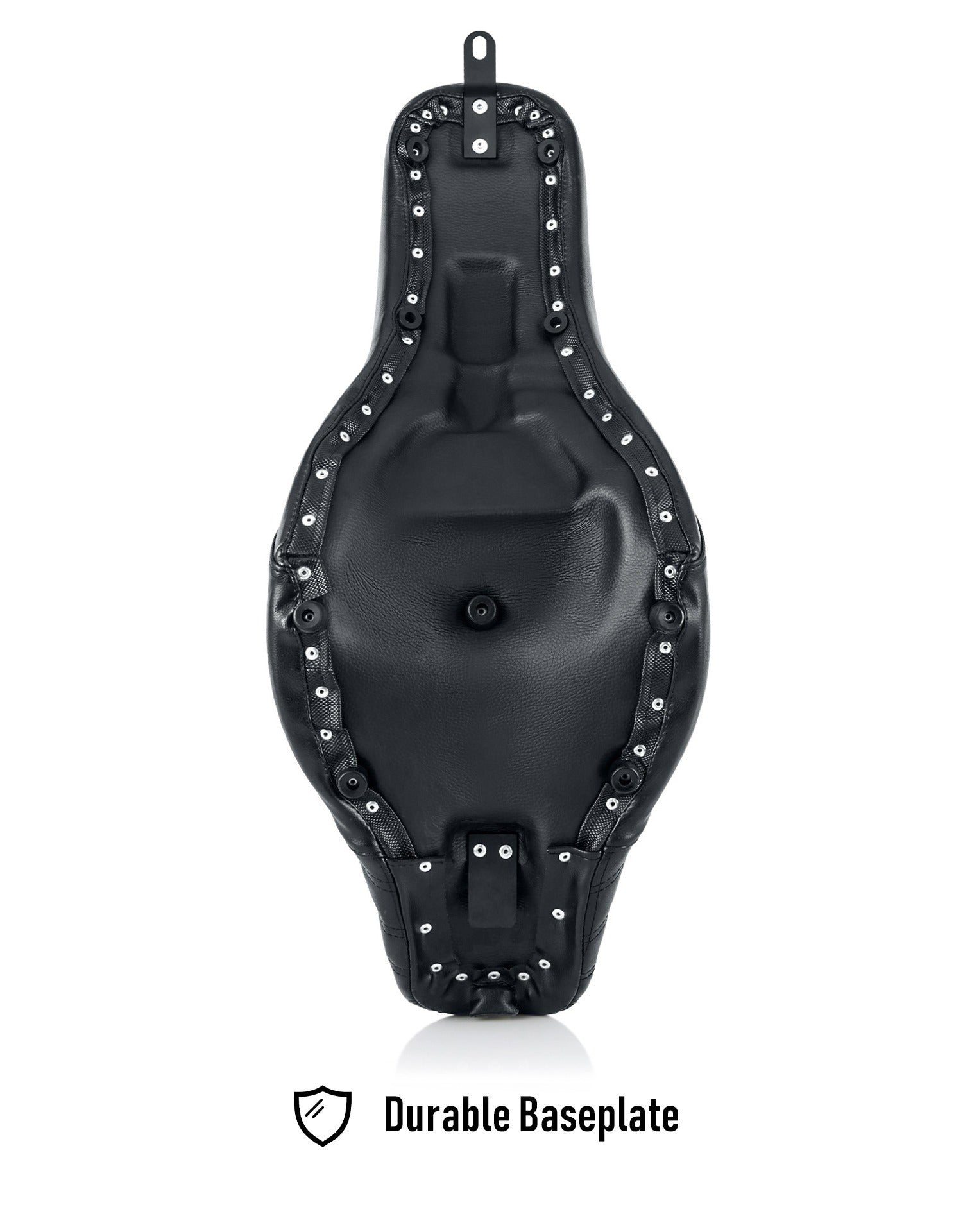 Iron Born Diamond Stitch 2-Up Seat for Harley Softail Sport Glide FLSB Durable Baseplate