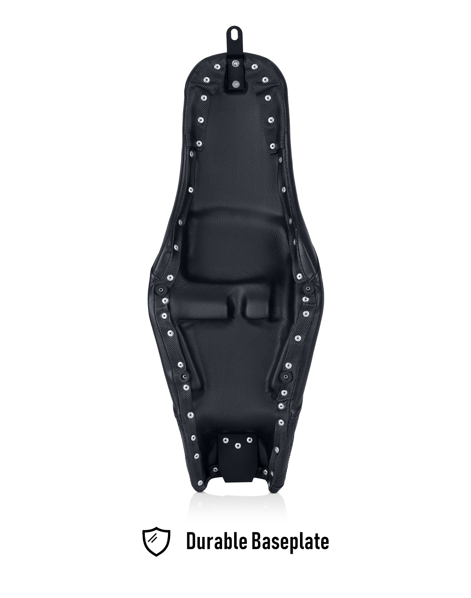 Iron Born Diamond Stitch 2-Up Seat For Harley Sportster Superlow XL883L Black Durable Baseplate