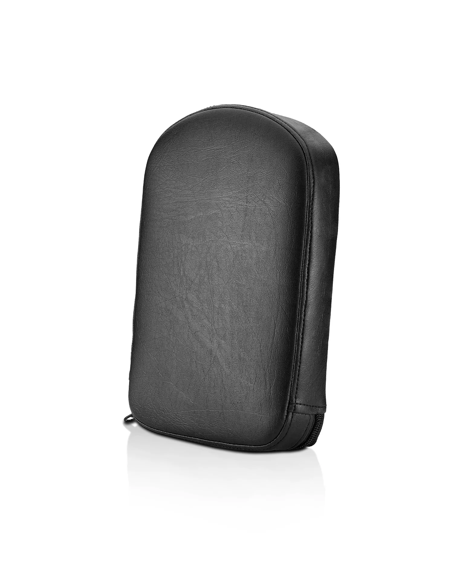 Viking Iron Born Plain Leather Tall Motorcycle Sissy Bar Pad for Harley Davidson Main View