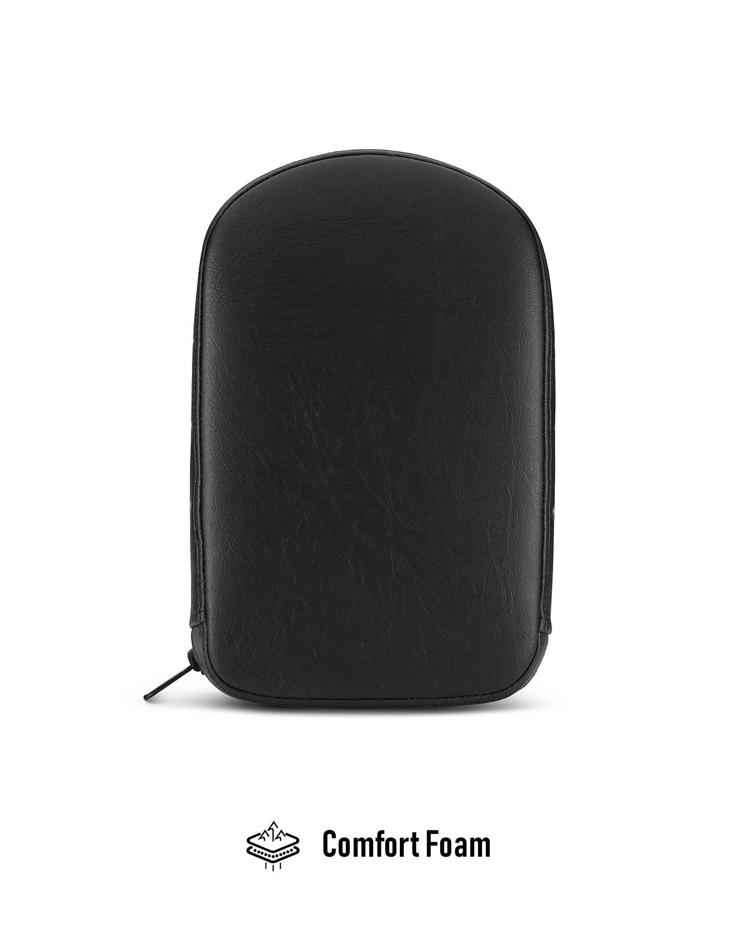 Viking Iron Born Plain Leather Tall Motorcycle Sissy Bar Pad Comfort Foam