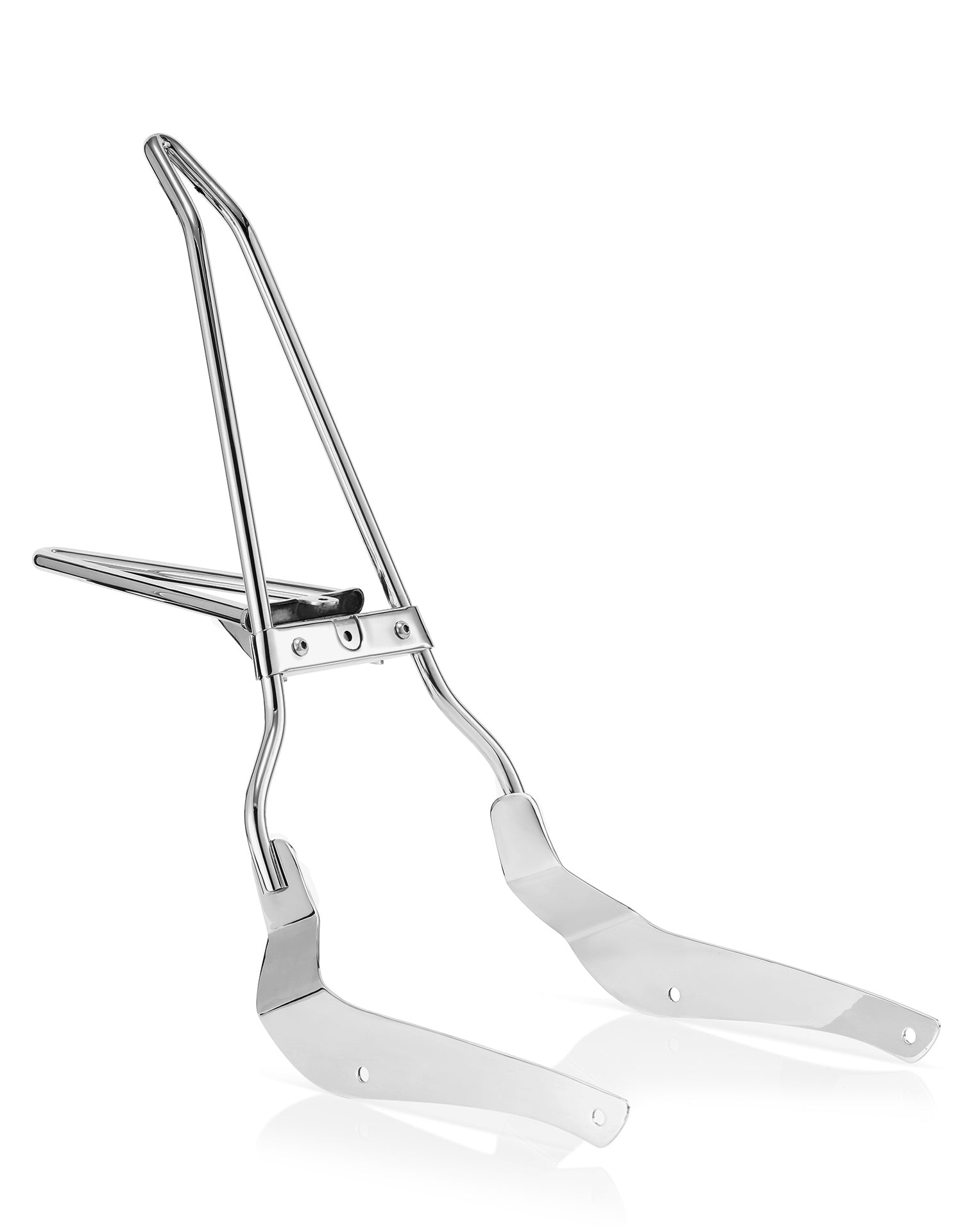 Iron Born Blade 25" Suzuki Boulevard C50 (VL800) Sissy Bar w/ Foldable Luggage Rack Chrome Main View