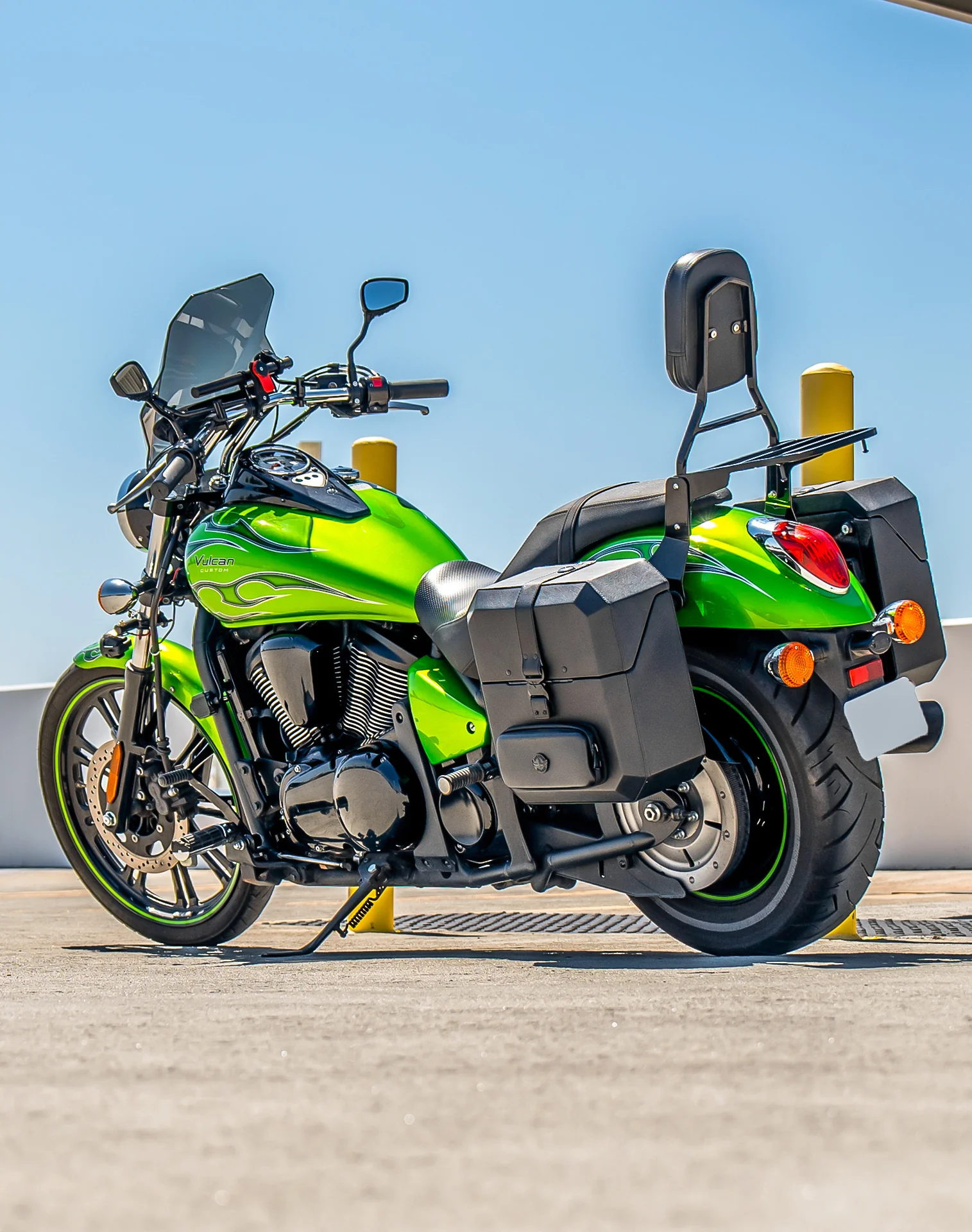 Kawasaki Vulcan 900 Custom All Motorcycle Luggage Bags, Parts & Accessories By Bike