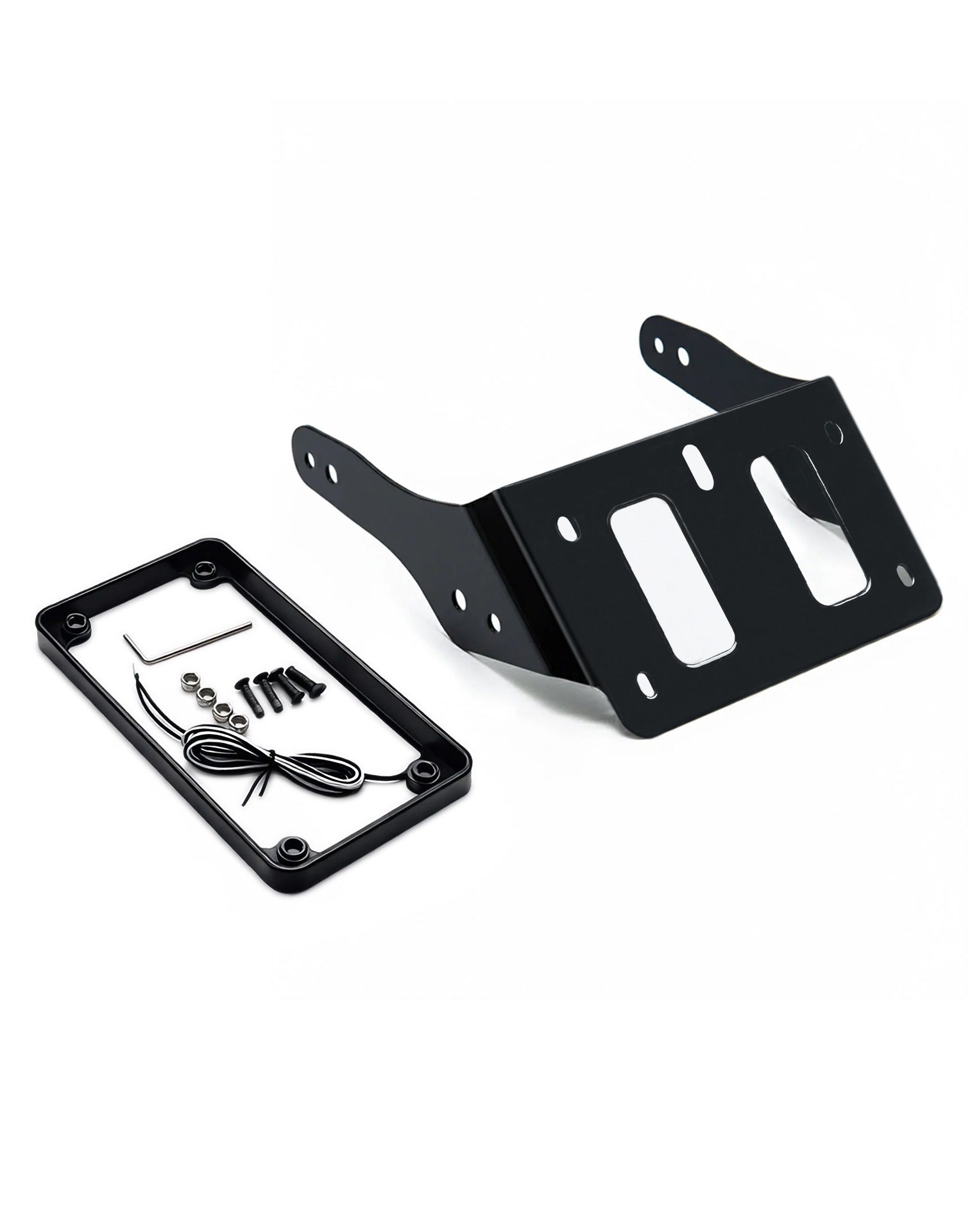 LED License Plate & Turn Signal Relocation Kit For Harley Dyna Street Bob & Low Rider S