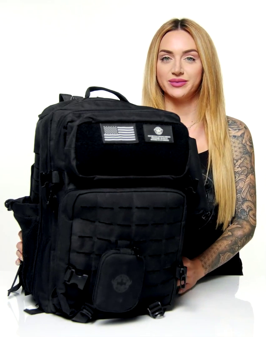45L - Tactical XL BMW Motorcycle Tail Bag Video