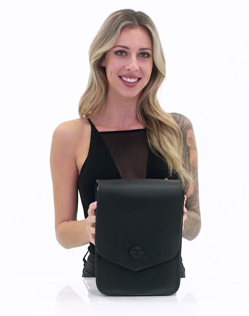 4L - Dark Age Small Motorcycle Sissy Bar Bag Video