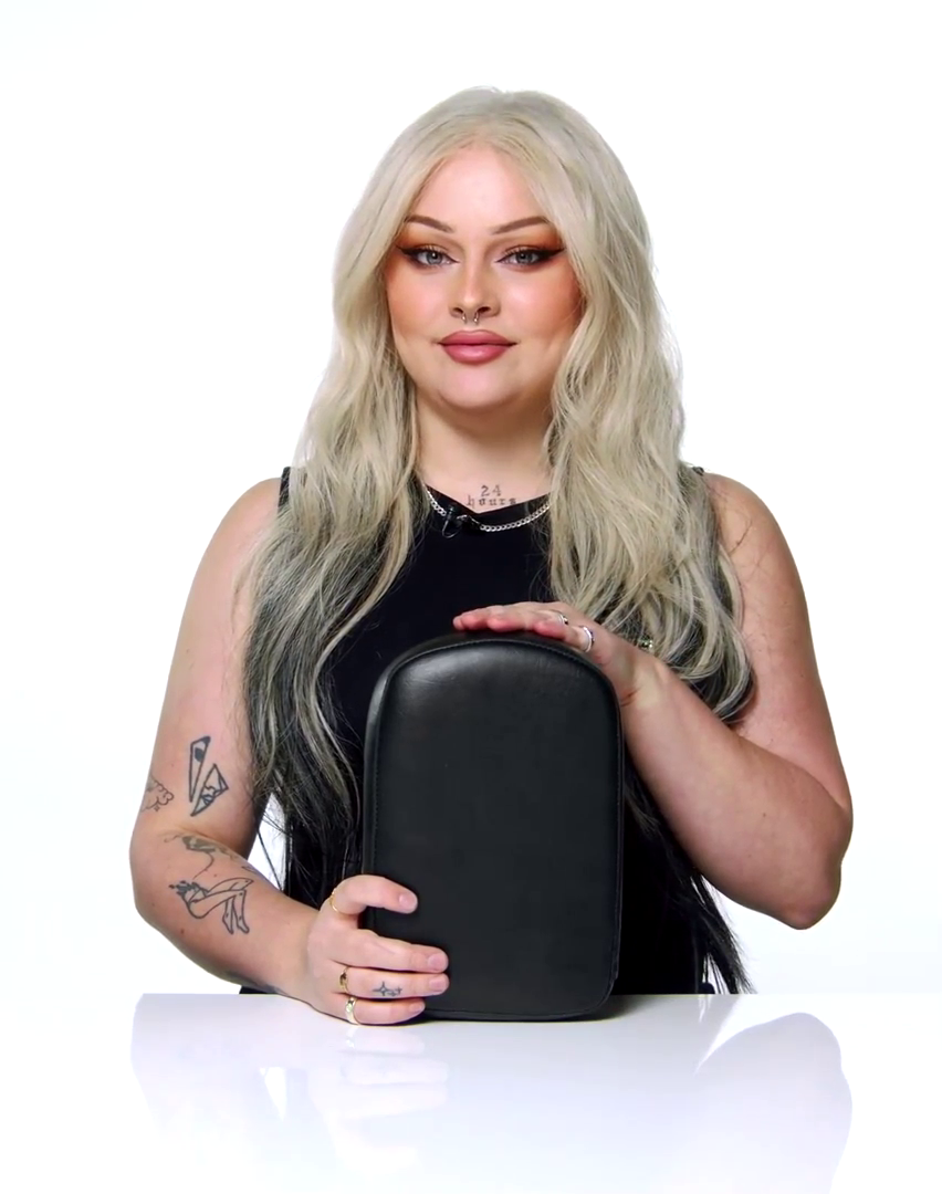 Viking Iron Born Plain Leather Tall Motorcycle Sissy Bar Pad Video