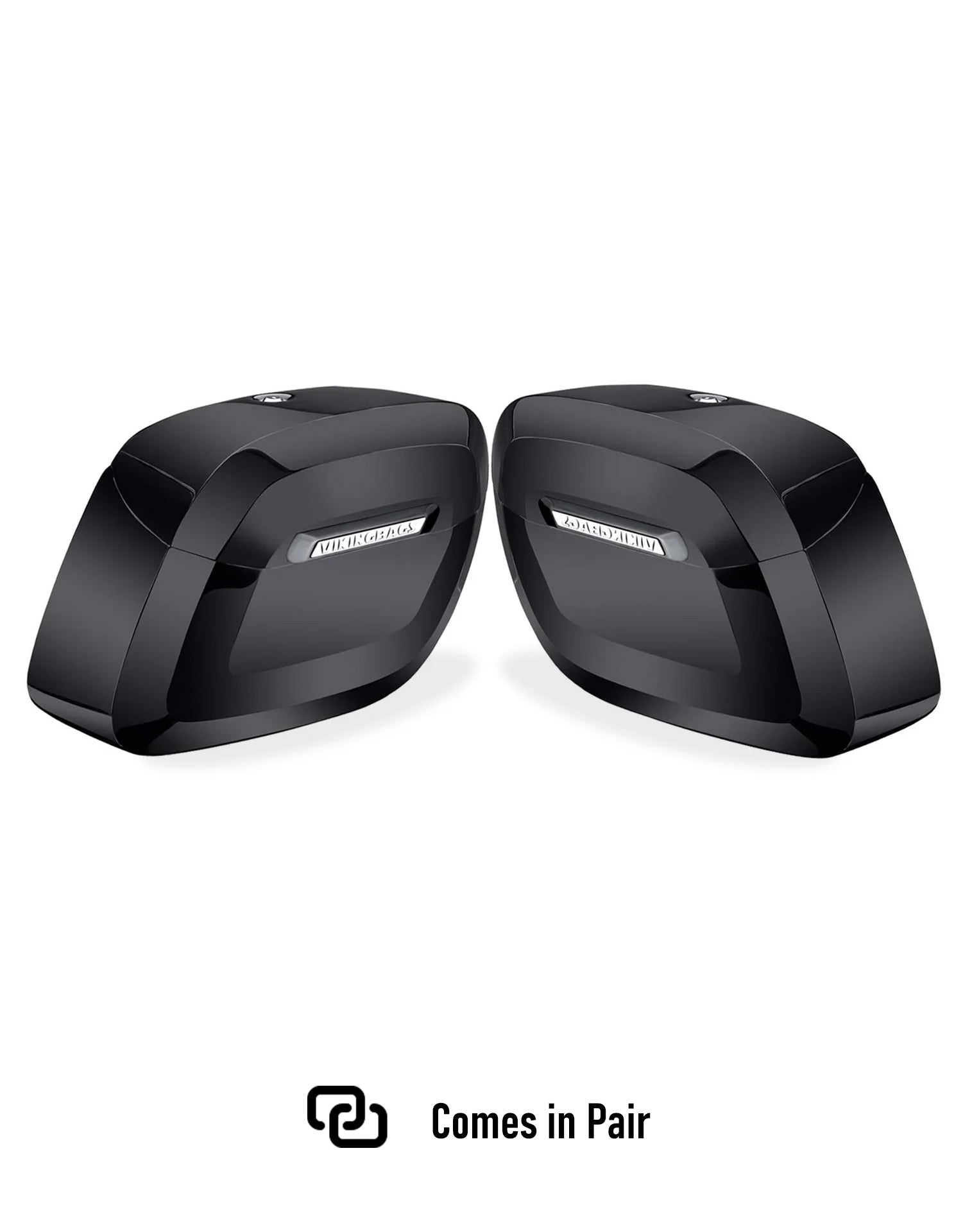 36L - Lamellar Raven XL Shock-Cutout Indian Scout Rogue Painted Hard Saddlebags Comes in Pair