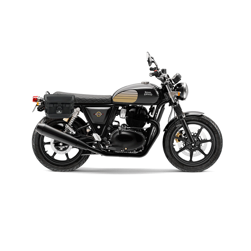 saddlebags for royal enfield interceptor / continental 650 2018 and above motorcycles