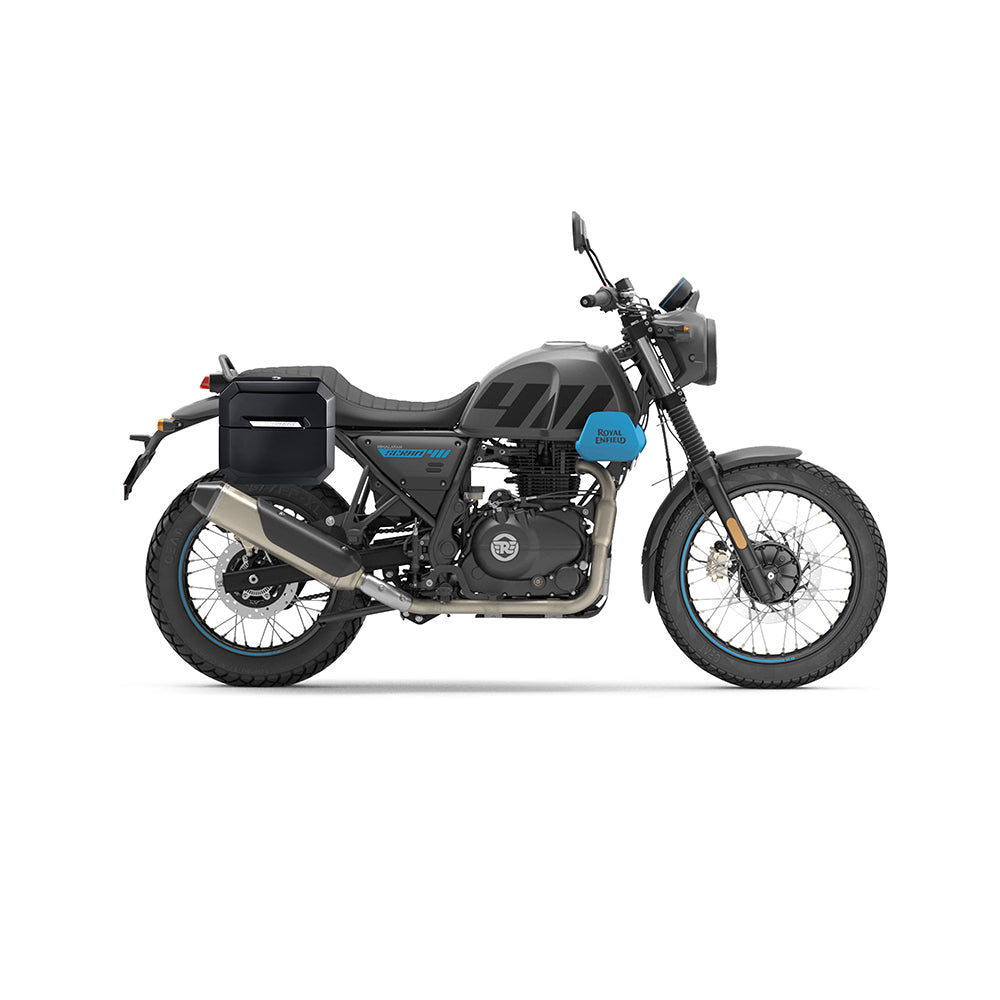 saddlebags for royal enfield scram 411 motorcycles