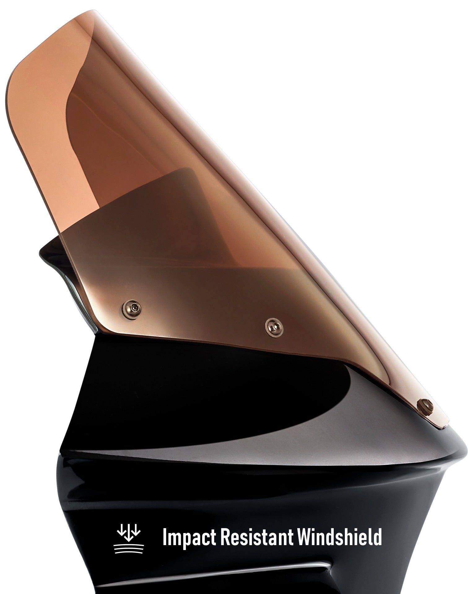 Viking Sentinel Motorcycle Fairing For Harley Softail Low Rider ST FXLRST Gloss Black Impact Resistant Windshield