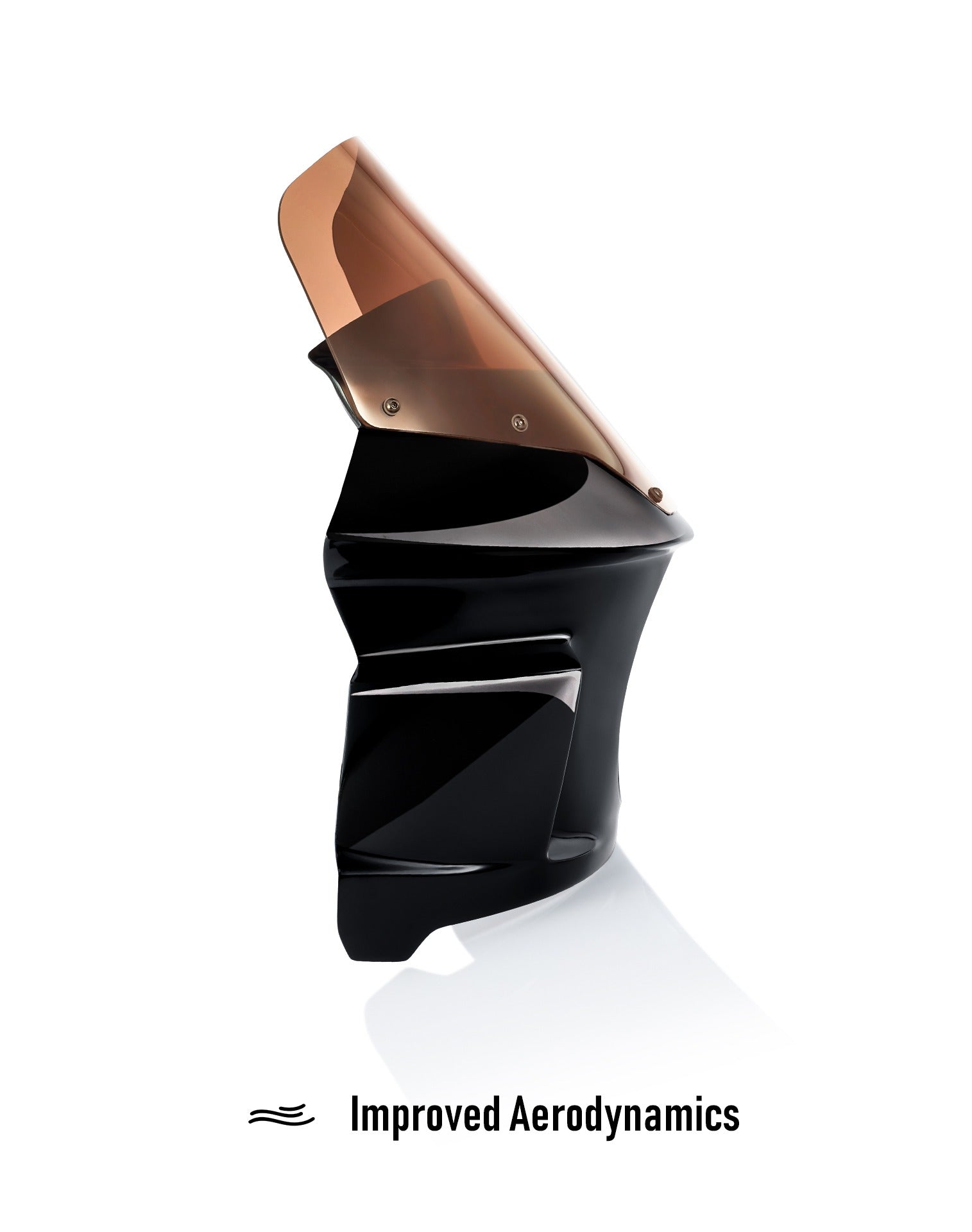 Viking Sentinel Motorcycle Fairing For Harley Softail Low Rider ST FXLRST Gloss Black Improved Aerodynamics