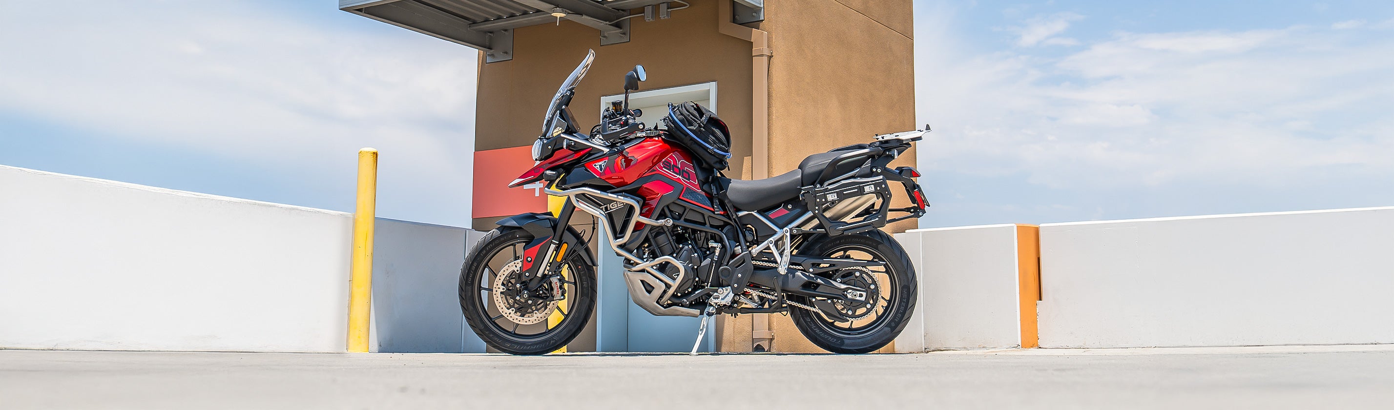 Triumph Adventure Touring Tank Bags